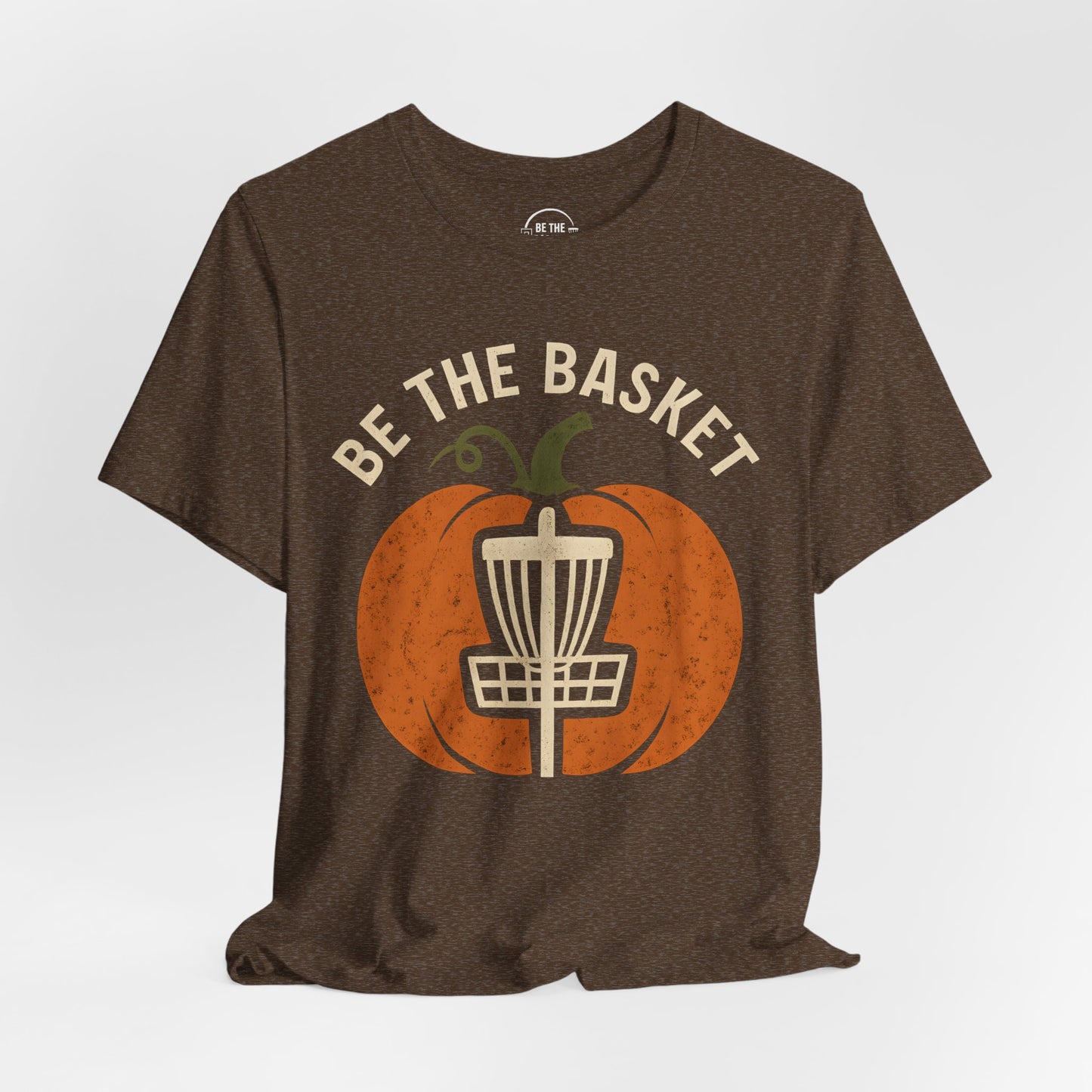 BE THE BASKET Disc Golf Pumpkin, Disc Golf Unisex T-Shirt