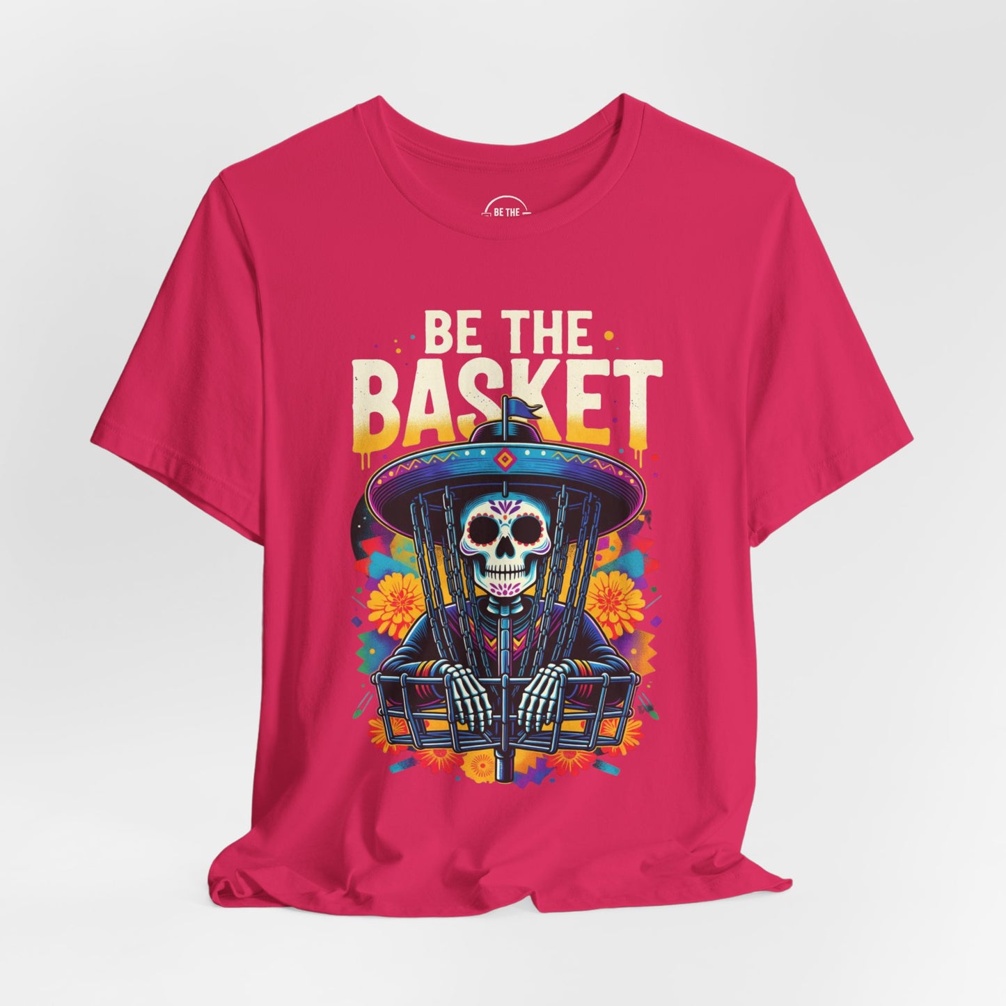 BE THE BASKET Cino De Disc Golf 2 - Unisex Disc Golf T-Shirt