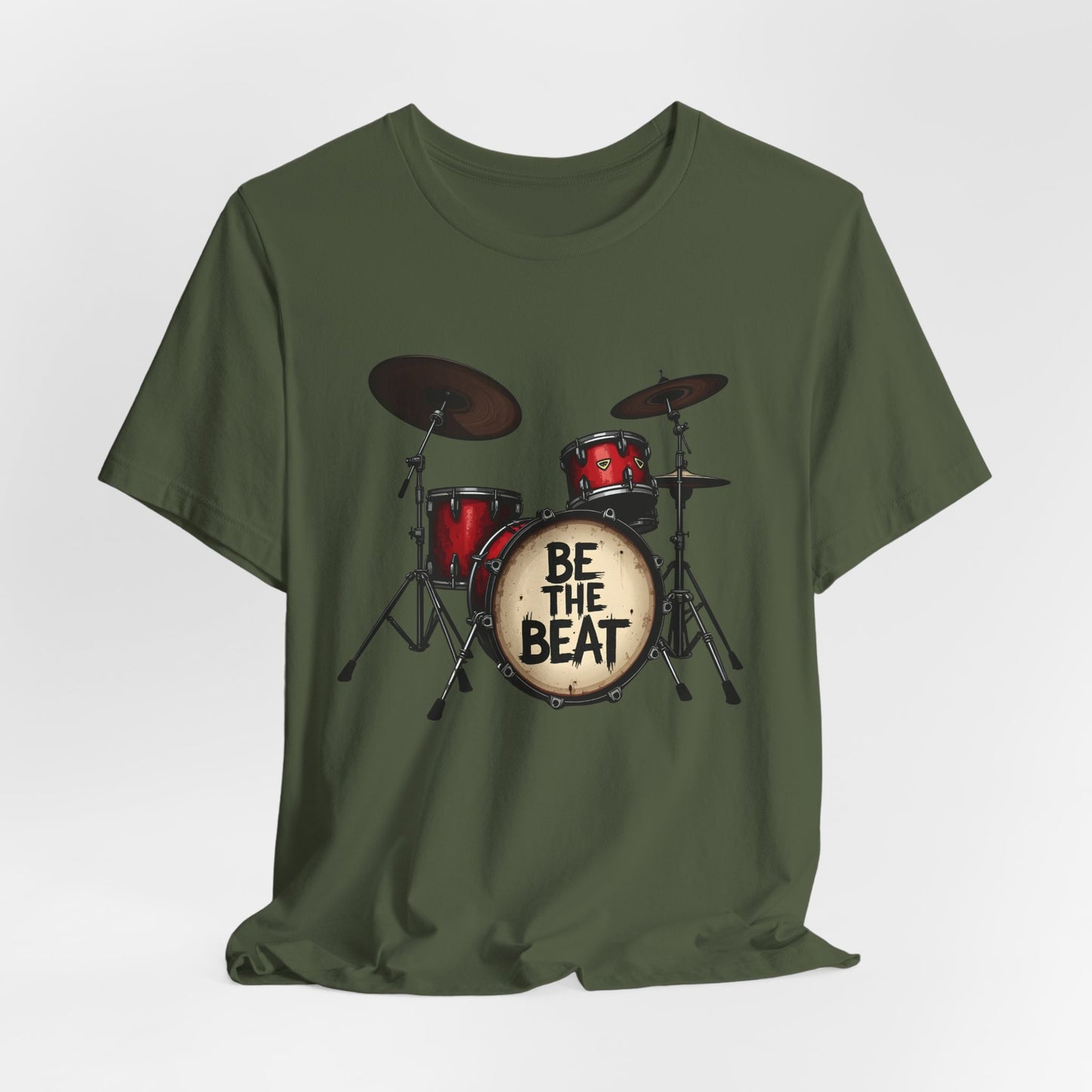 BE THE BEAT Drums Design 1 - Drummer Unisex T-Shirt