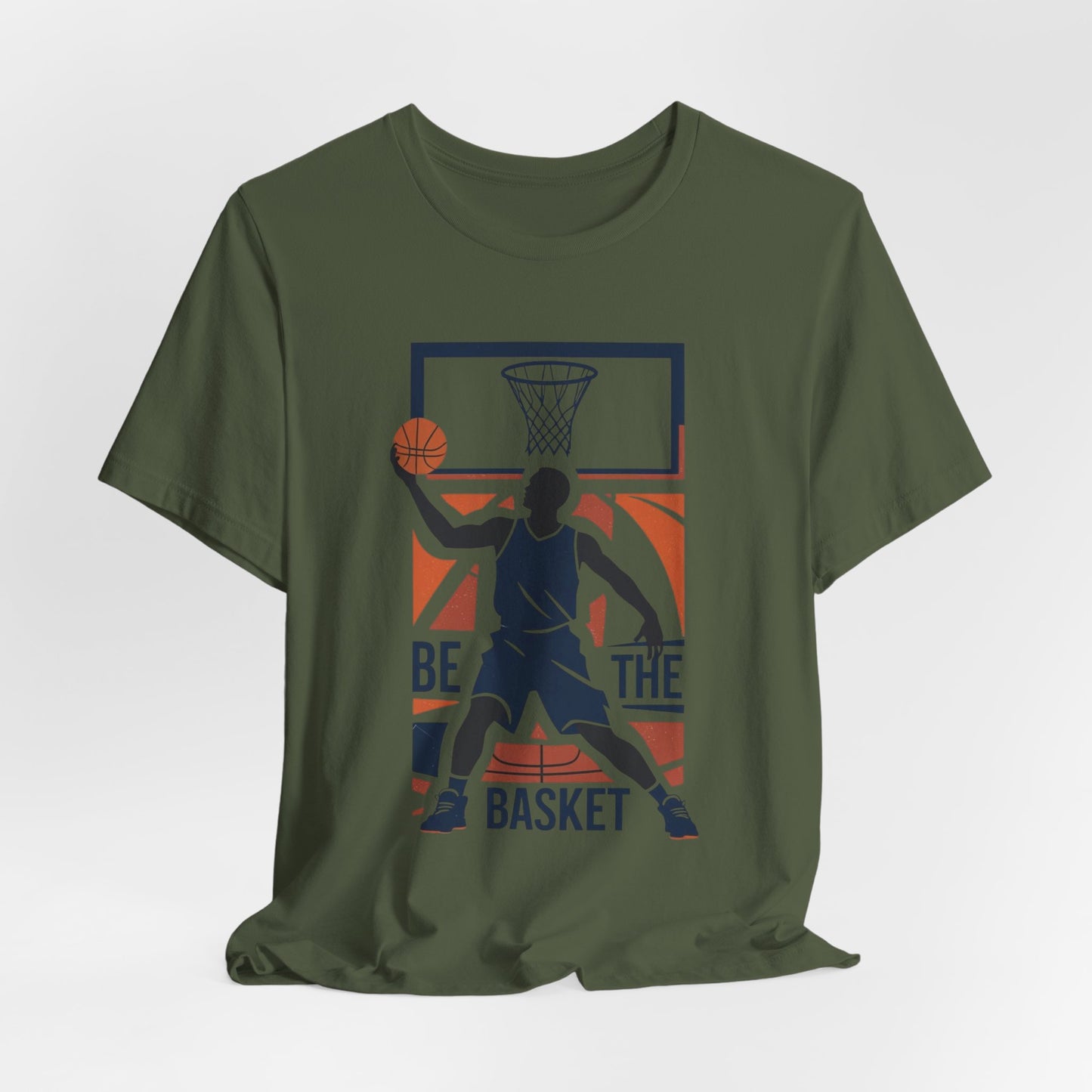 BE THE BASKET Basketball Abstract Player 1, Unisex T-Shirt