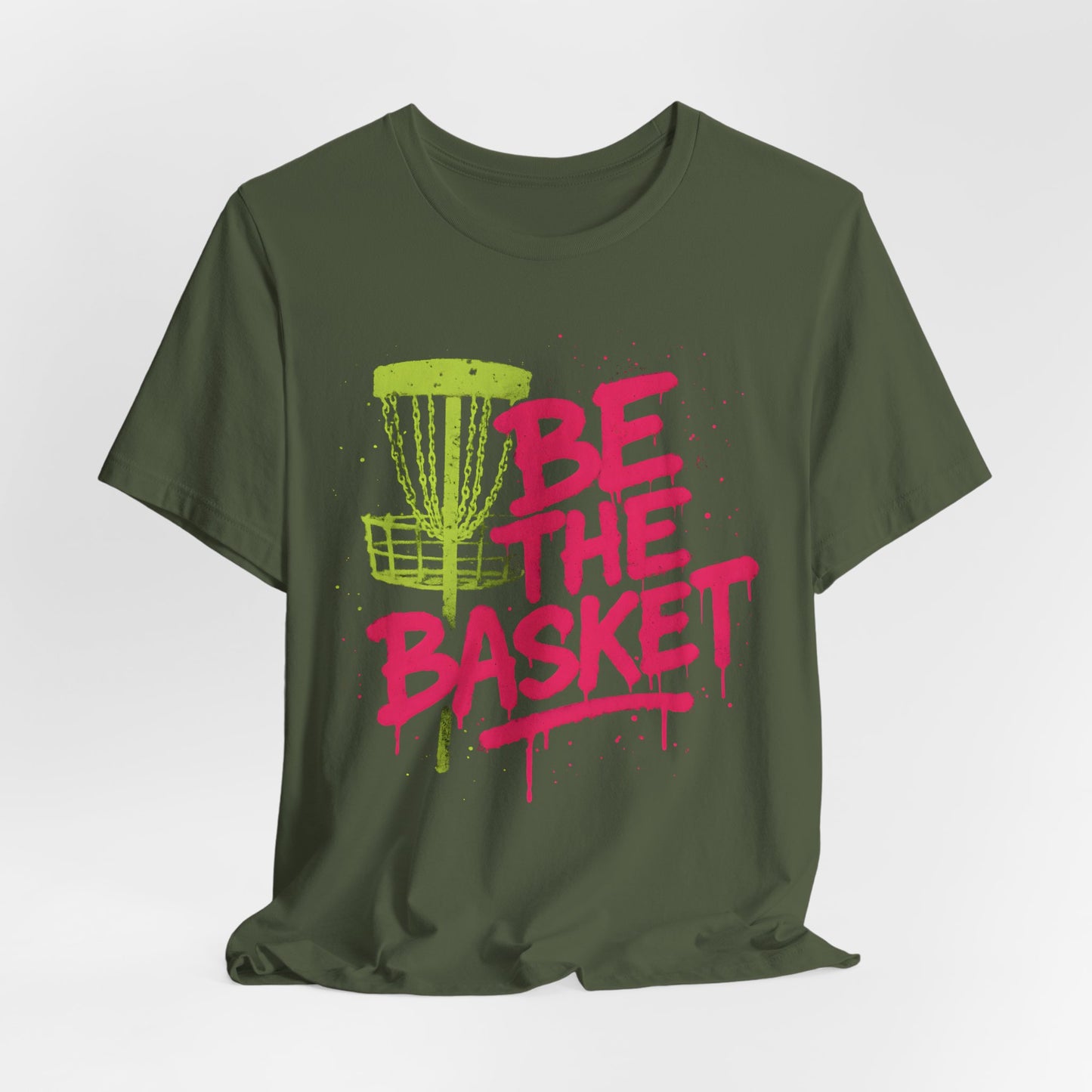 BE THE BASKET Disc Golf Basket Graffiti 5, Unisex T-Shirt