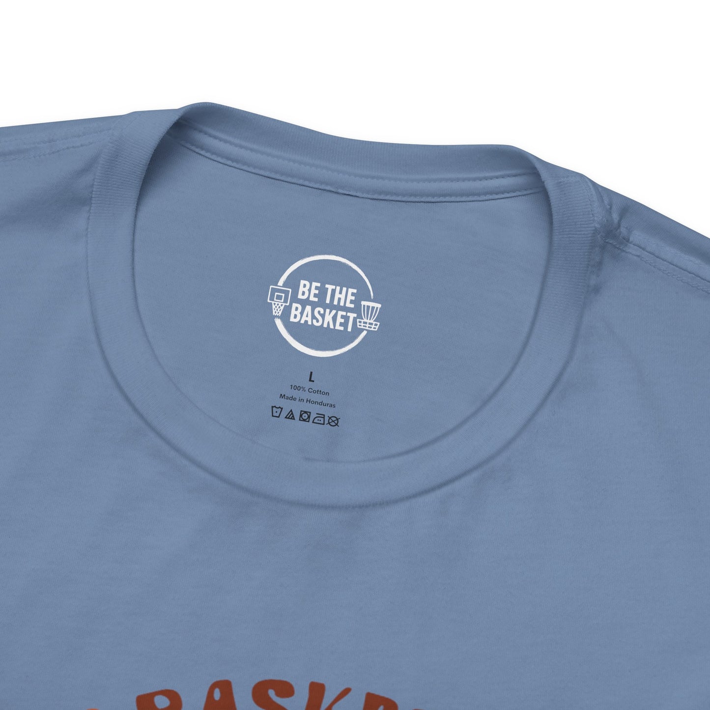 BE THE BASKET Disc Golf Mushrooms Design 1, Unisex Softstyle T-shirt, Disc Golf Shirt