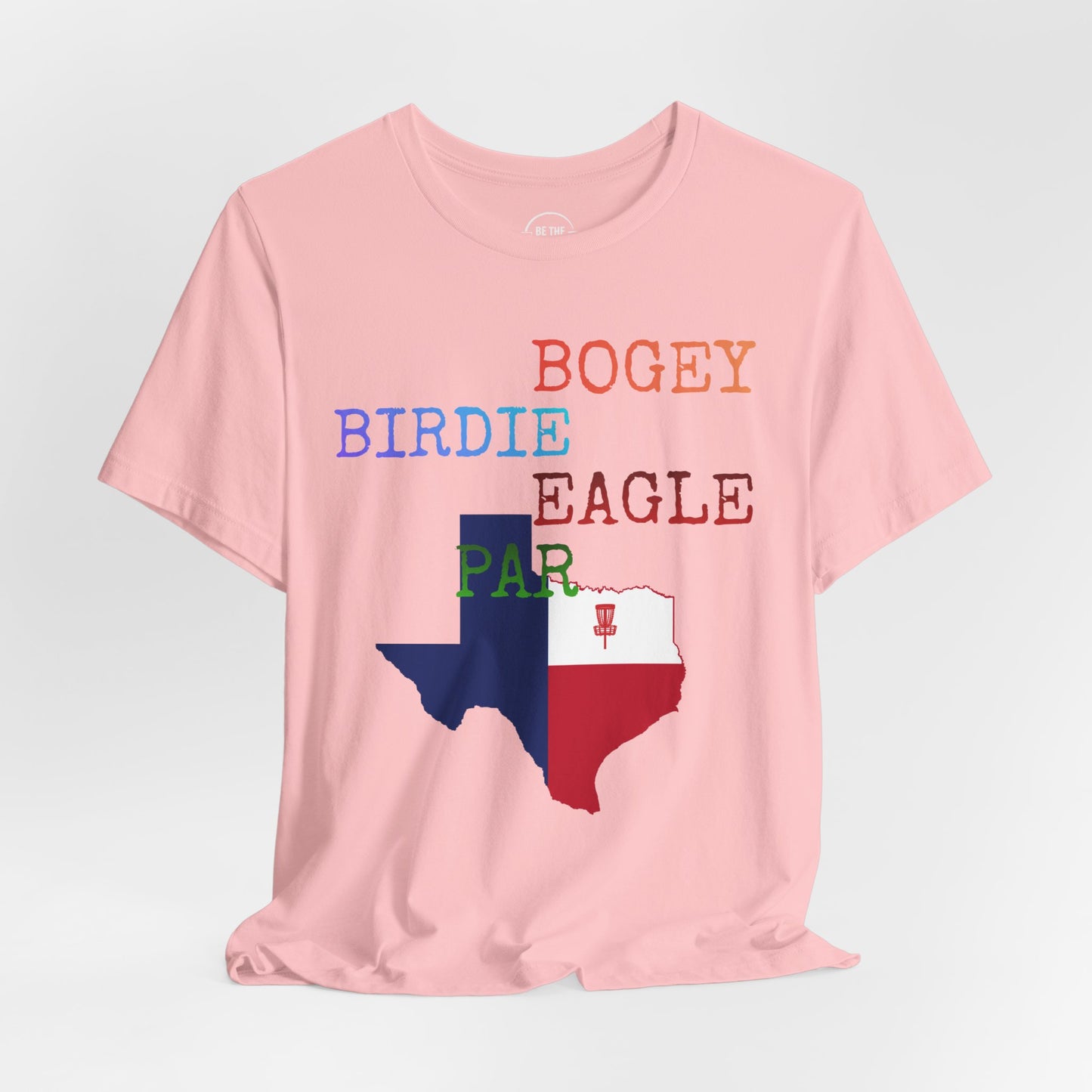 Bogey Birdie Eagle Par Disc Golf T-Shirt, Unisex Disc Golf Shirt