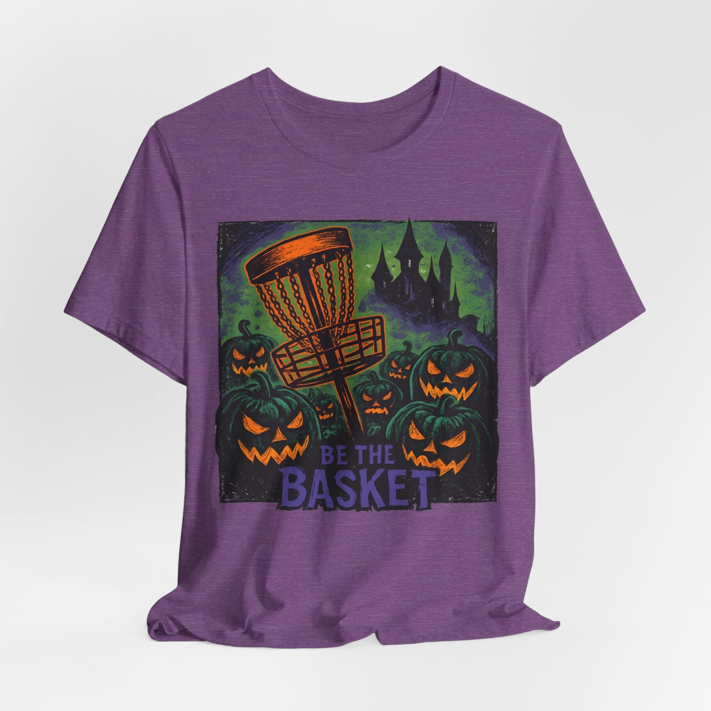 BE THE BASKET Disc Golf Halloween 3, Disc Golf Unisex T-Shirt