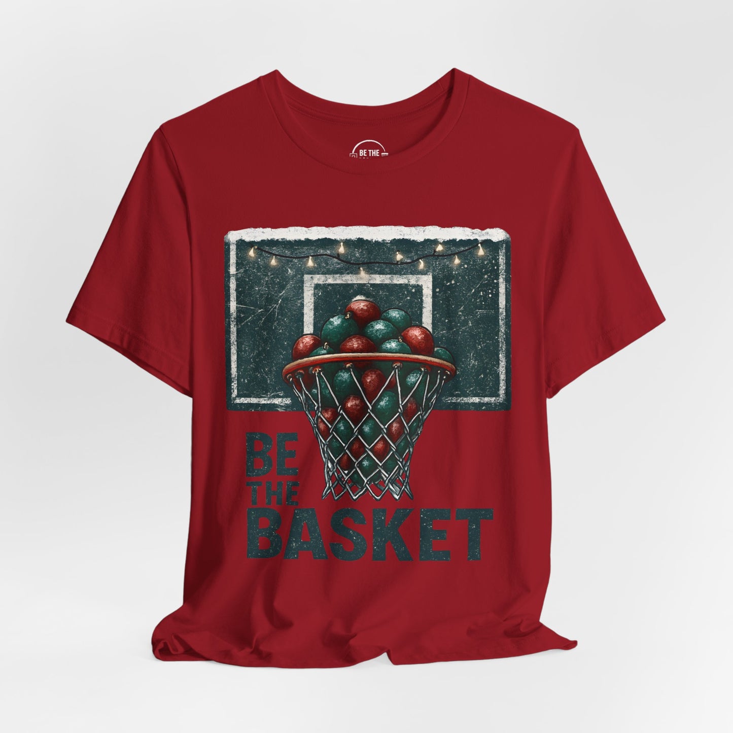 BE THE BASKET Basketball Christmas 3 - Basketball Unisex T-Shirt