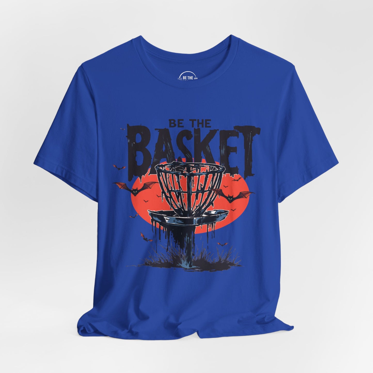 BE THE BASKET Disc Golf Halloween Design 16, Disc Golf Unisex T-Shirt