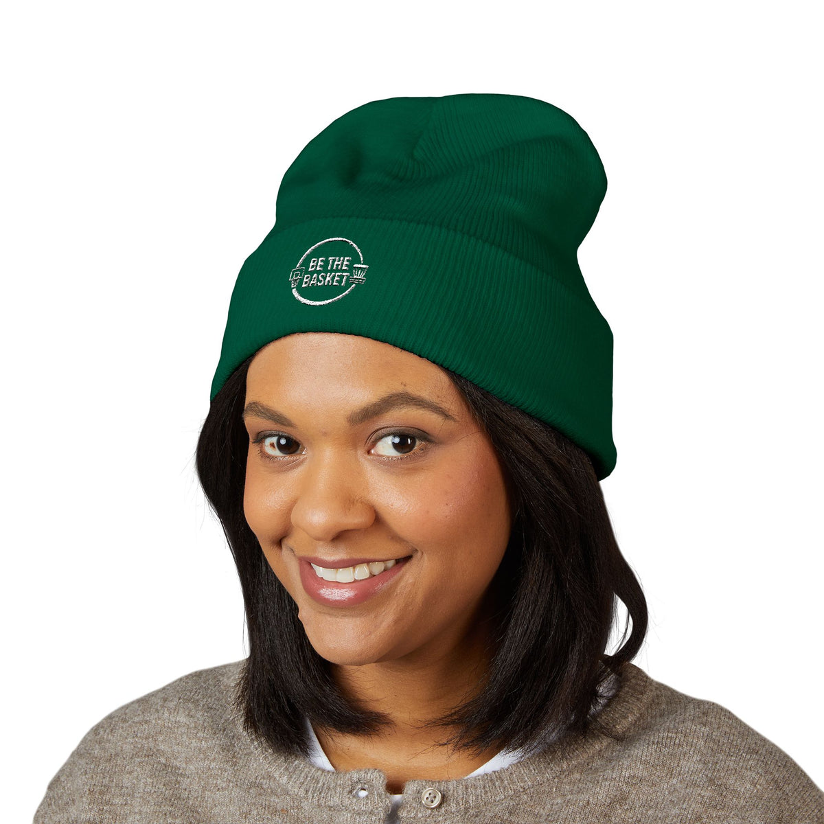 BE THE BASKET Company Logo Embroidered Beanie 2