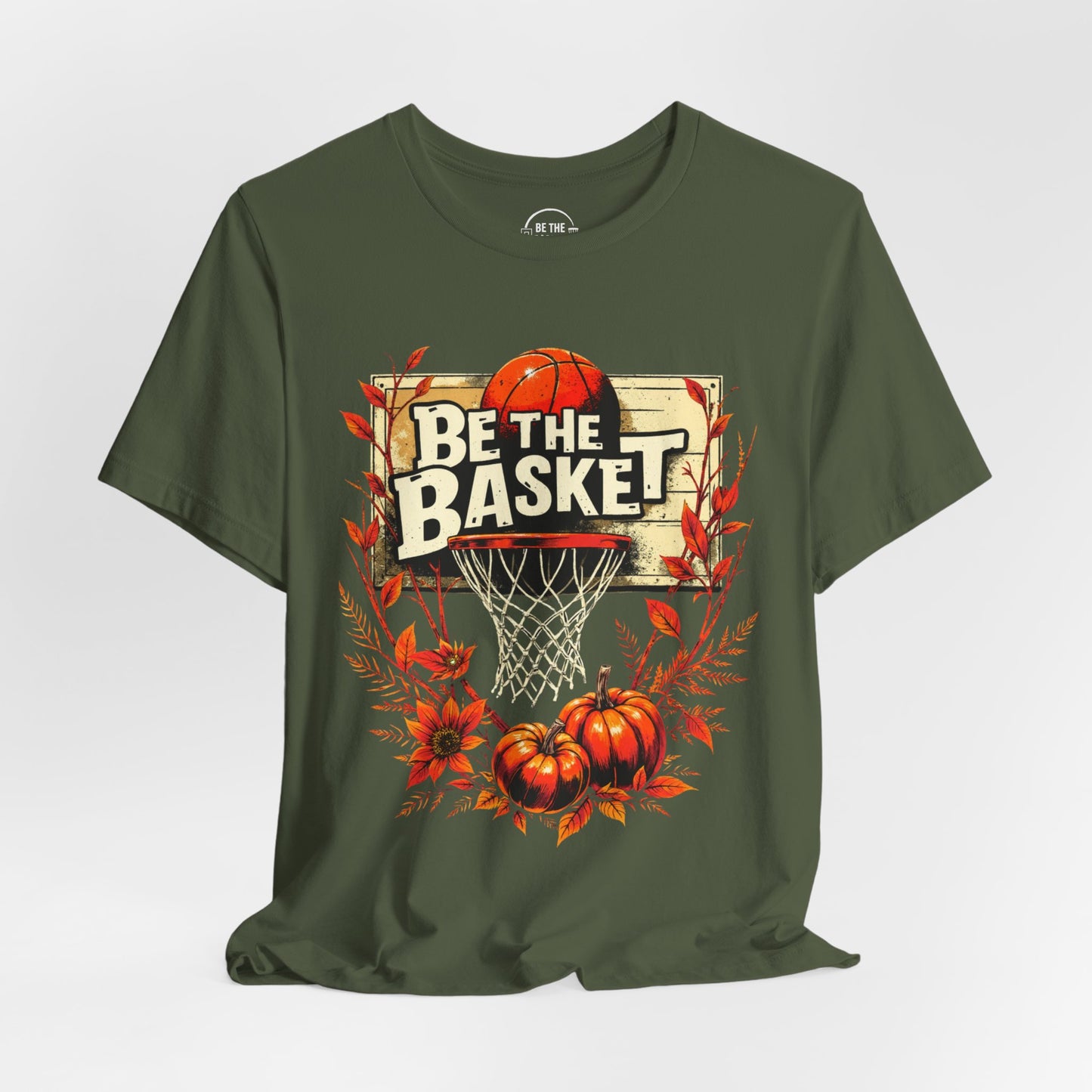 BE THE BASKET Basketball Fall Design 5, Basketball Unisex T-Shirt