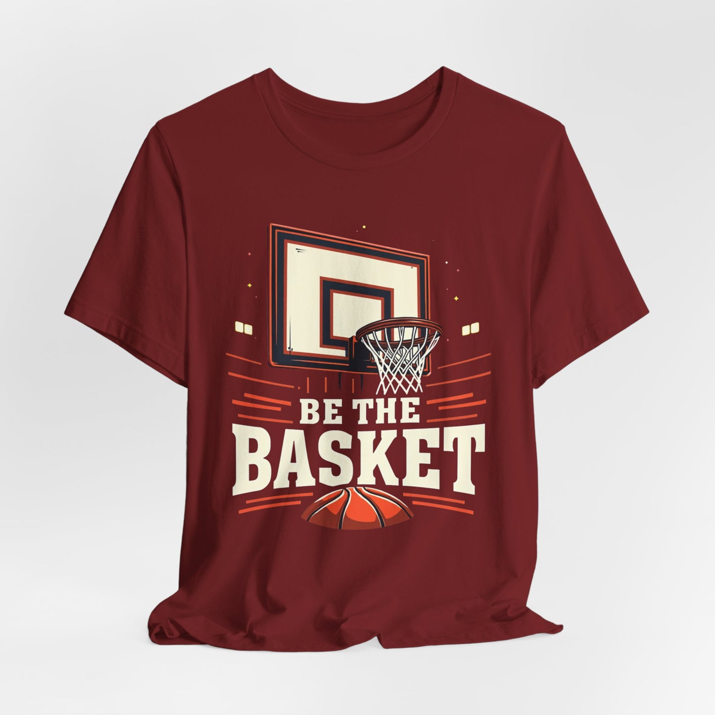 BE THE BASKET Basketball Goal Arena 2, Unisex T-Shirt