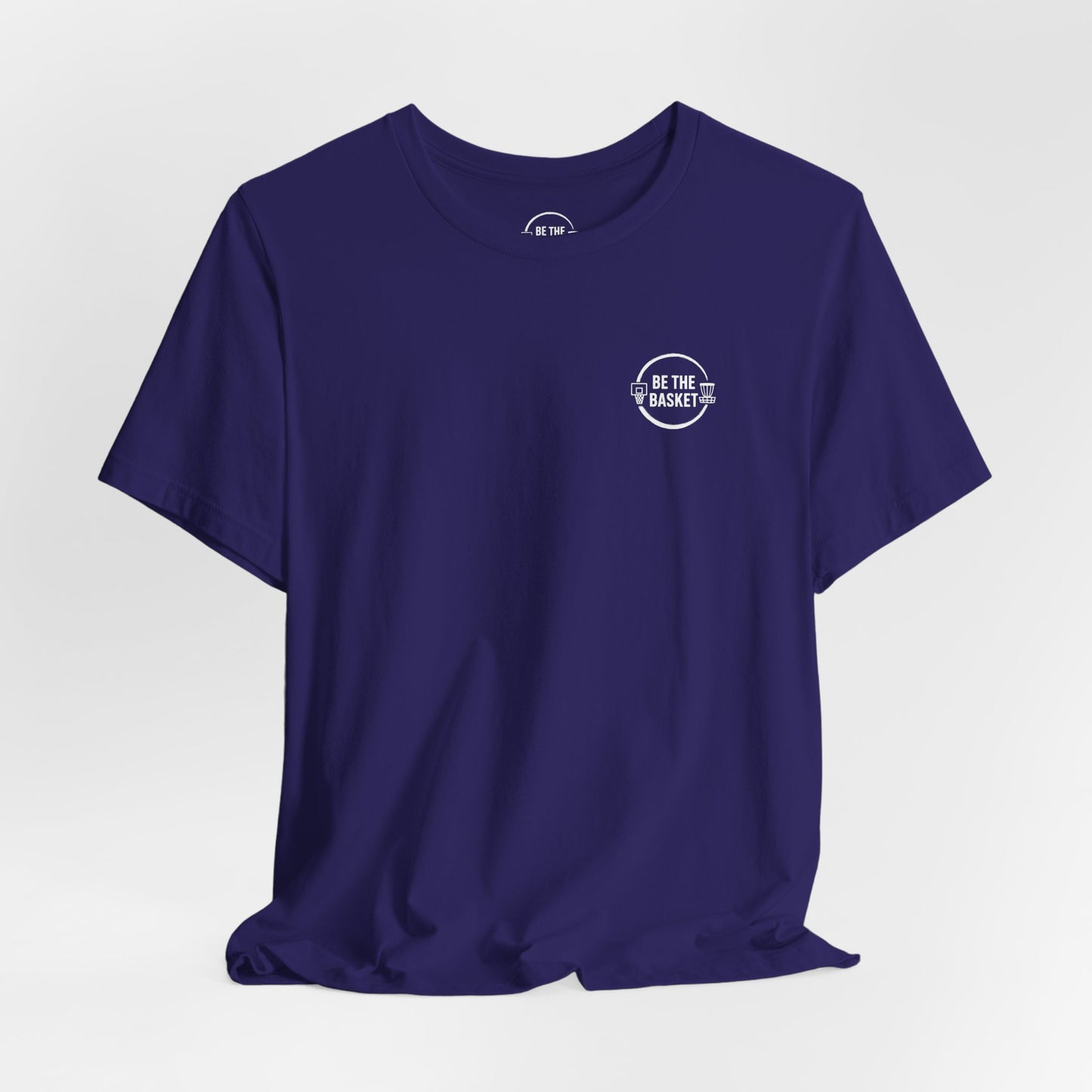BE THE BASKET Disc Golf Dallas Color, Unisex T-Shirt, Disc Golf Shirt