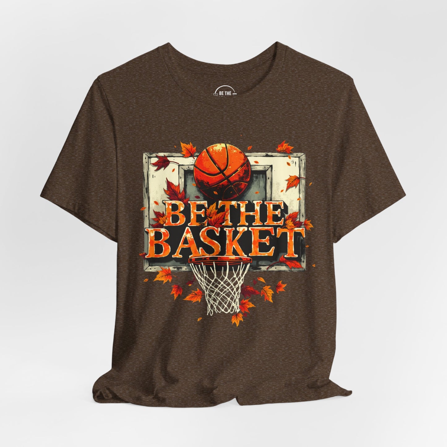 BE THE BASKET Basketball Fall Design 7, Basketball Unisex T-Shirt