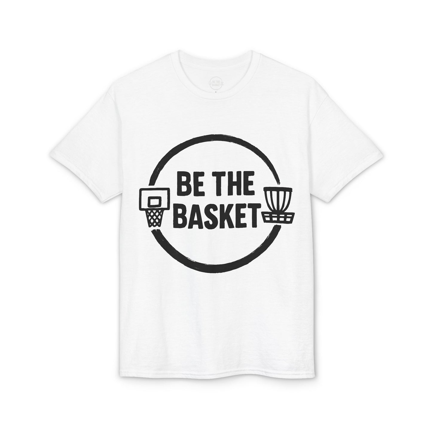 BE THE BASKET Black Logo Gear - Dry Blend T-shirt
