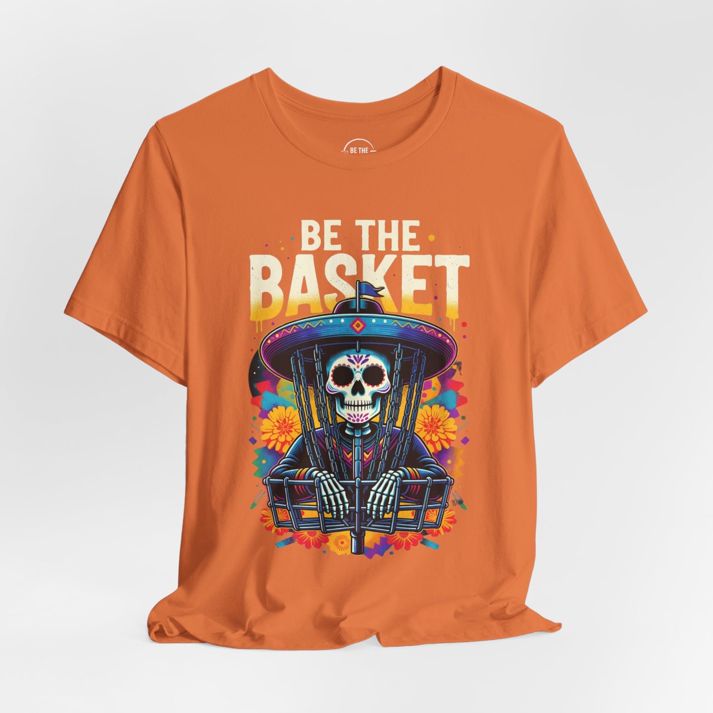 BE THE BASKET Cino De Disc Golf 2 - Unisex Disc Golf T-Shirt