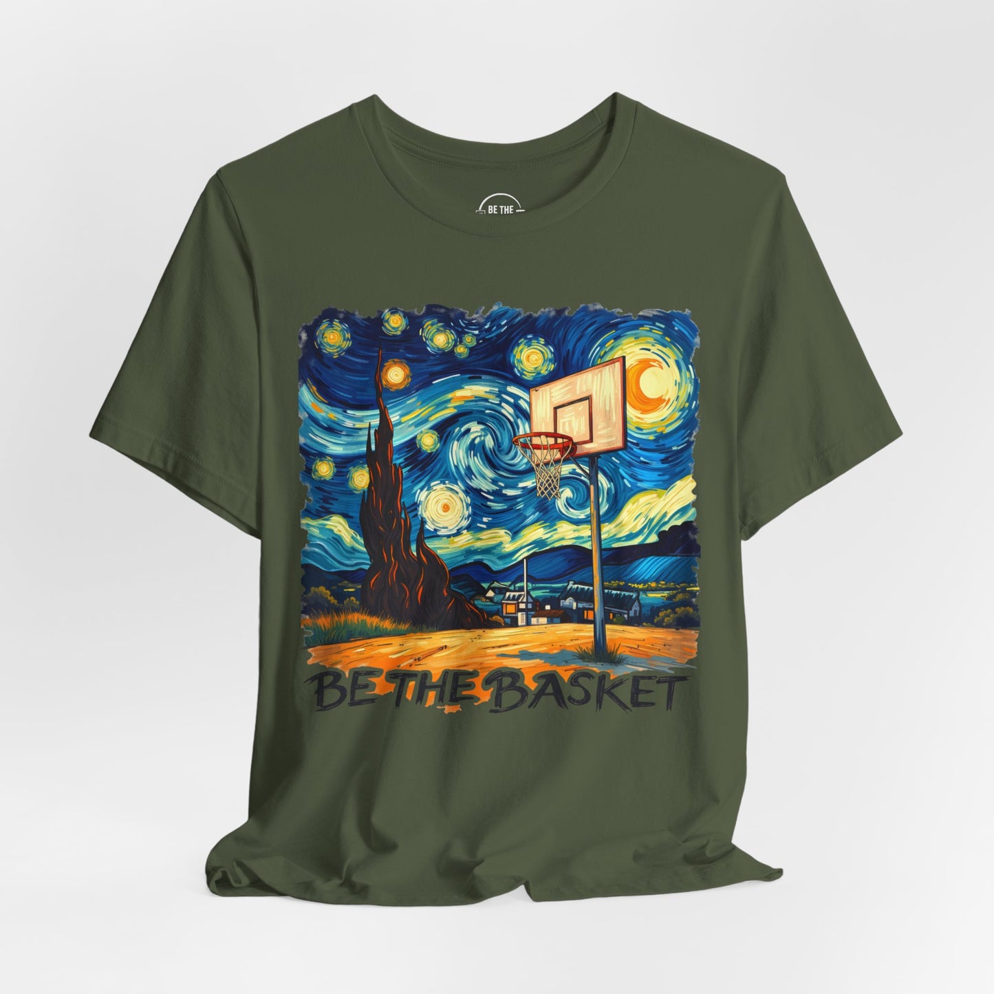 BE THE BASKET Basketball VG4 - Unisex Basketball T-Shirt