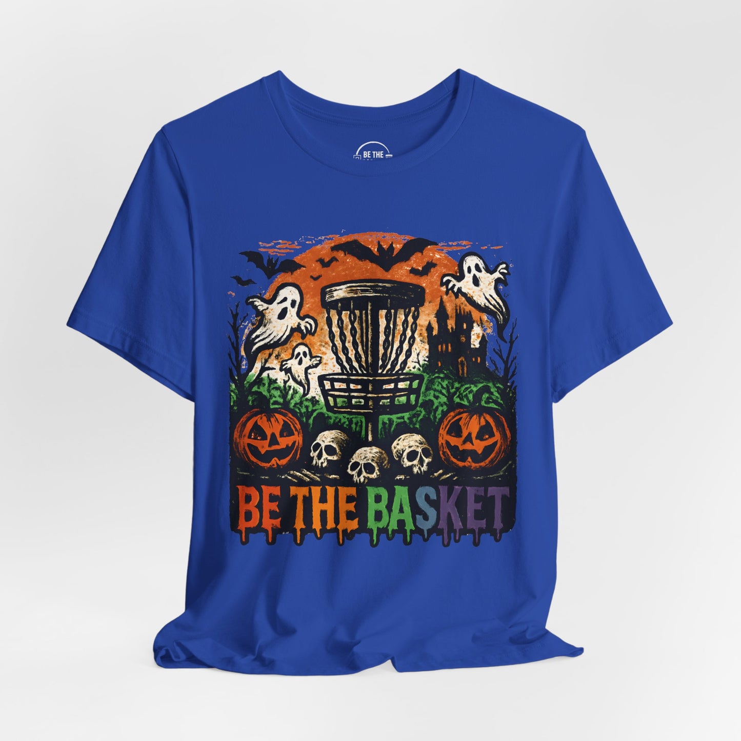 BE THE BASKET Disc Golf Halloween Design 20, Disc Golf Unisex T-Shirt