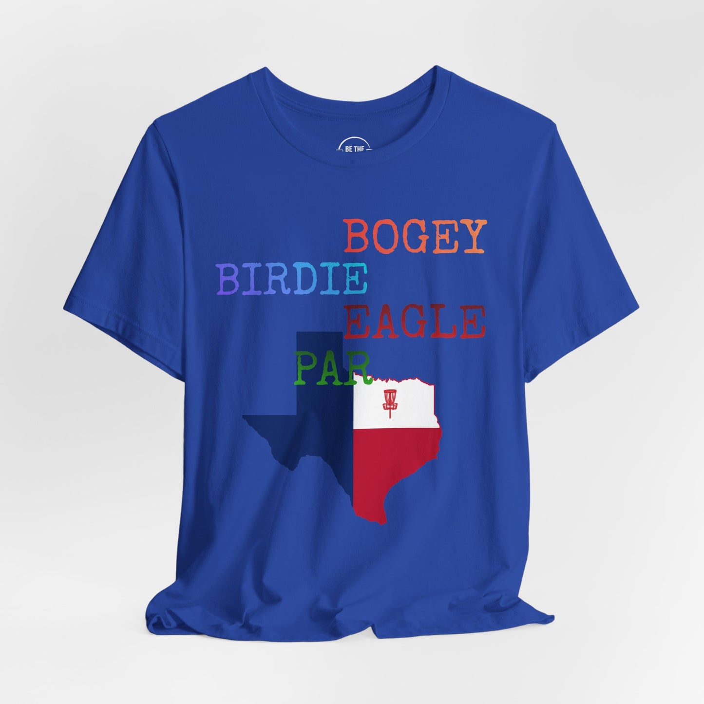 Bogey Birdie Eagle Par Disc Golf T-Shirt, Unisex Disc Golf Shirt