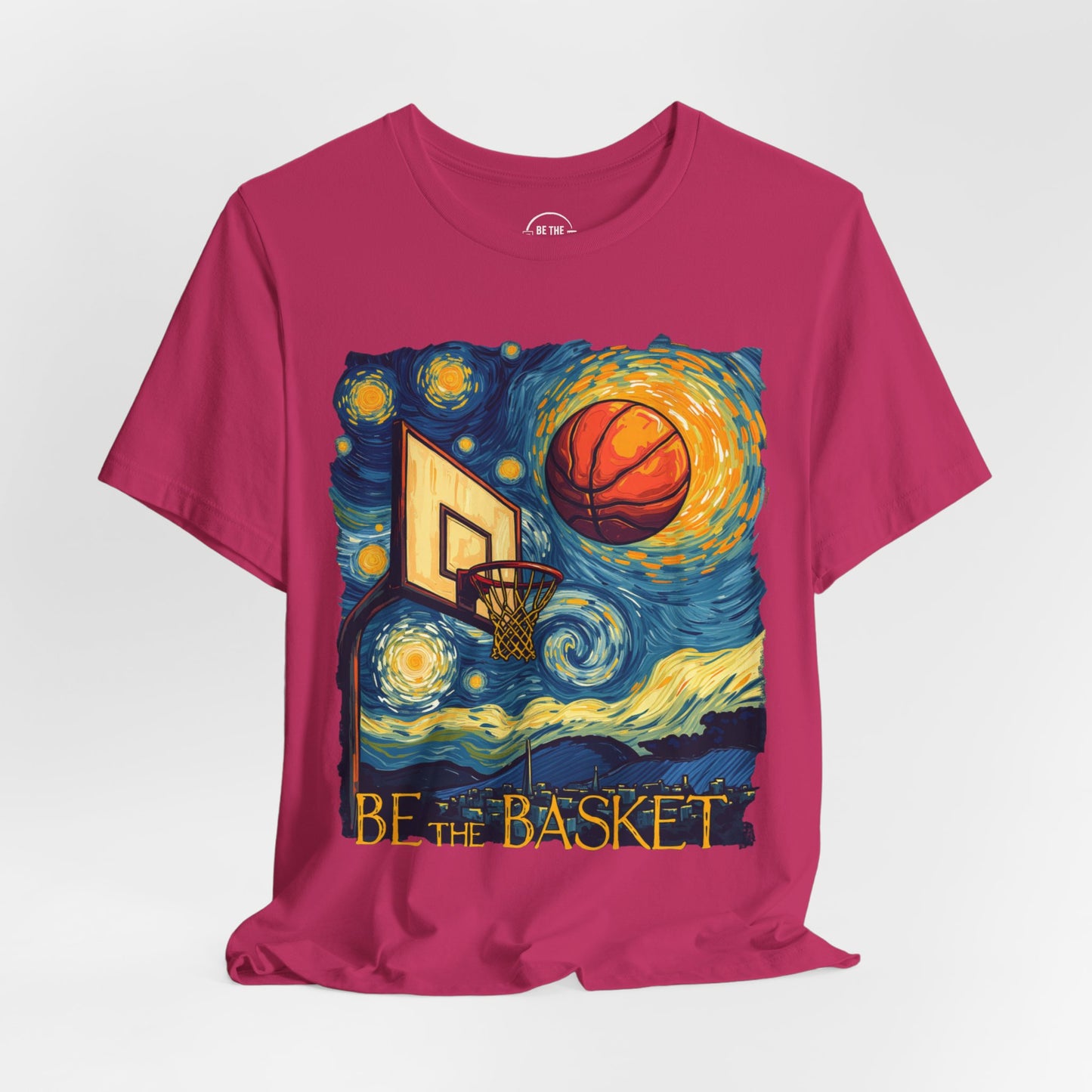 BE THE BASKET Basketball VG3 - Unisex Basketball T-Shirt