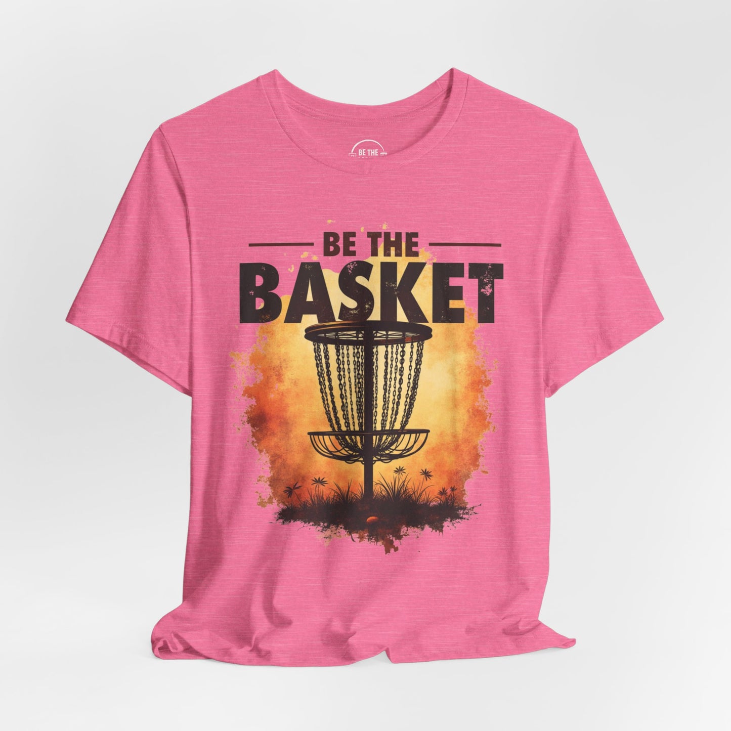 BE THE BASKET Disc Golf Basket Fall Colors, Disc Golf Unisex T-Shirt