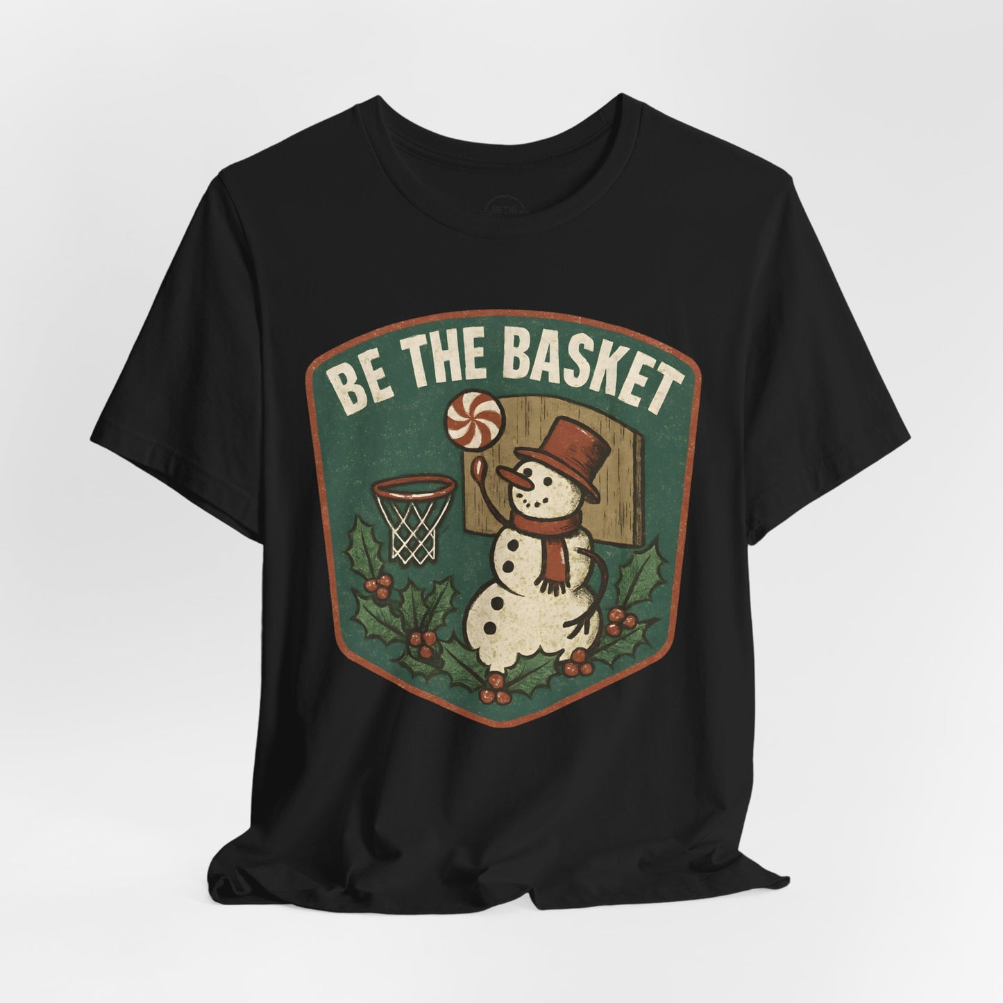 BE THE BASKET Basketball Christmas 1 - Basketball Unisex T-Shirt