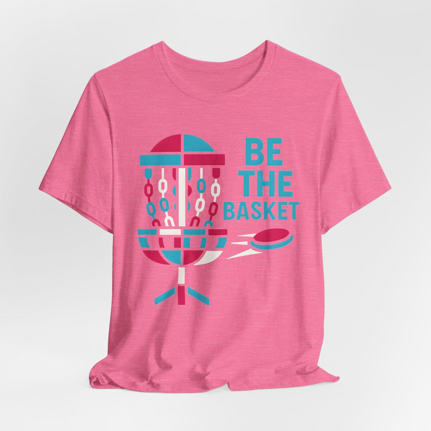 BE THE BASKET Disc Golf Basket Abstract 10, Unisex T-Shirt