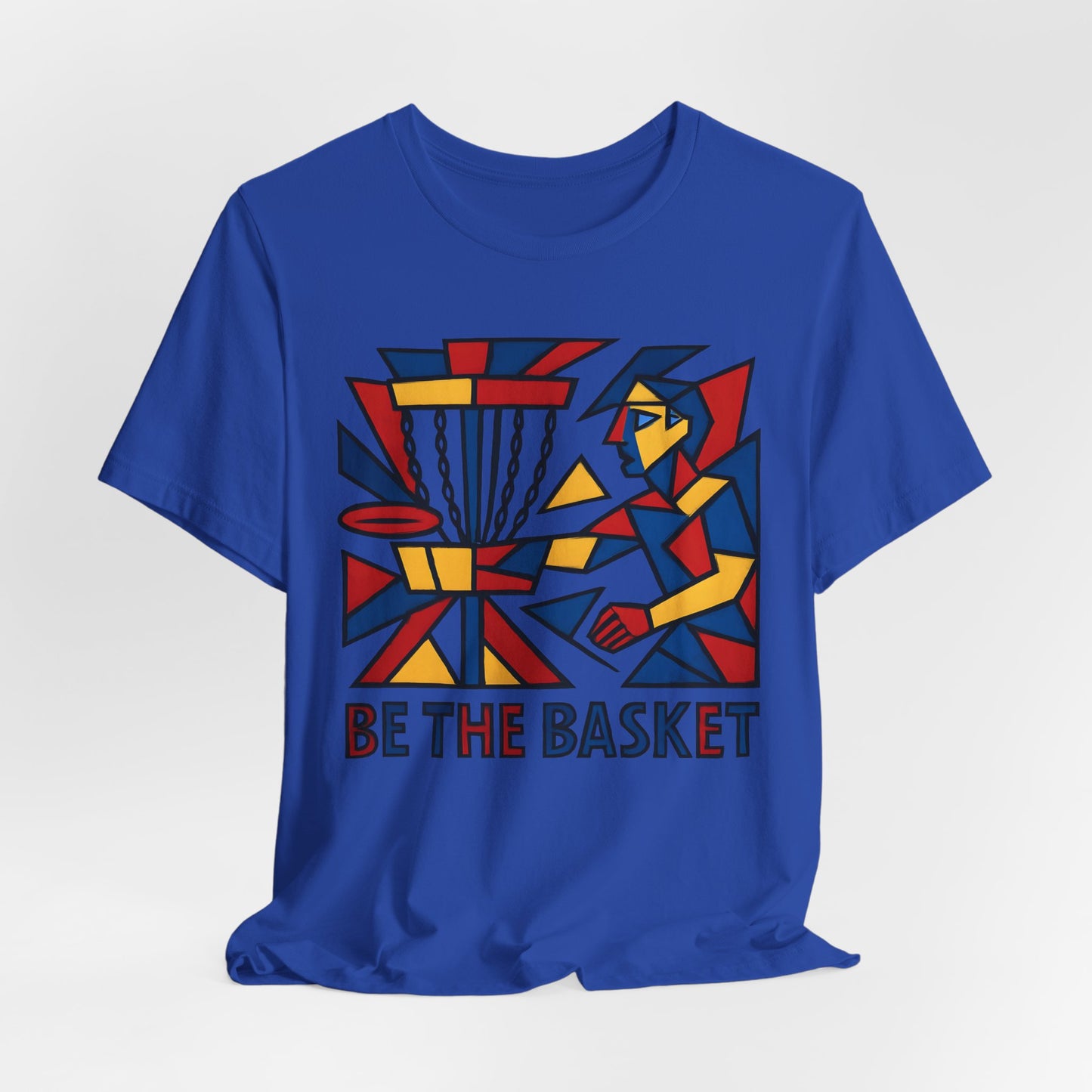 BE THE BASKET Disc Golf Picasso 4, Unisex T-Shirt, Disc Golf Shirt