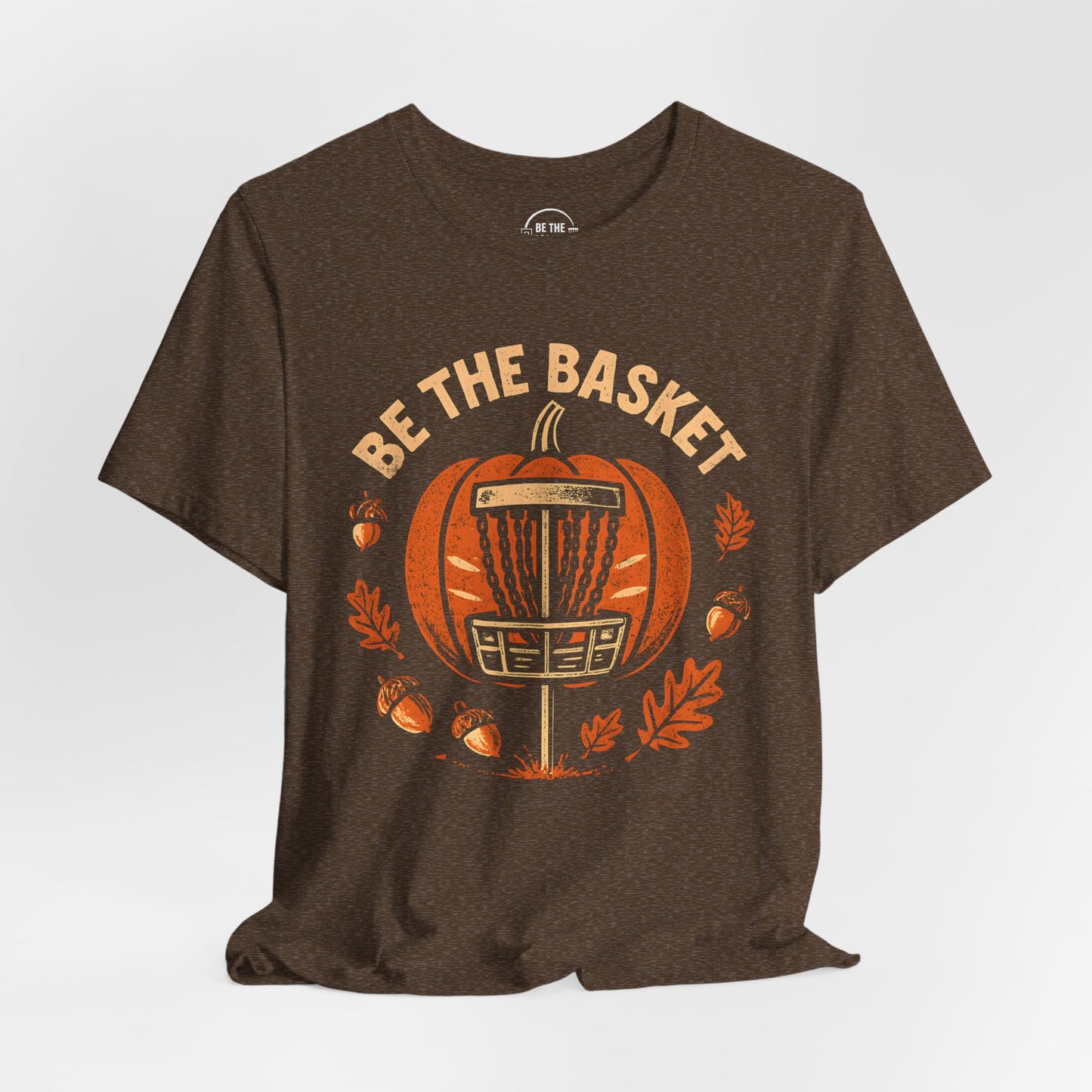 BE THE BASKET Disc Golf Fall Design 3, Disc Golf Unisex T-Shirt