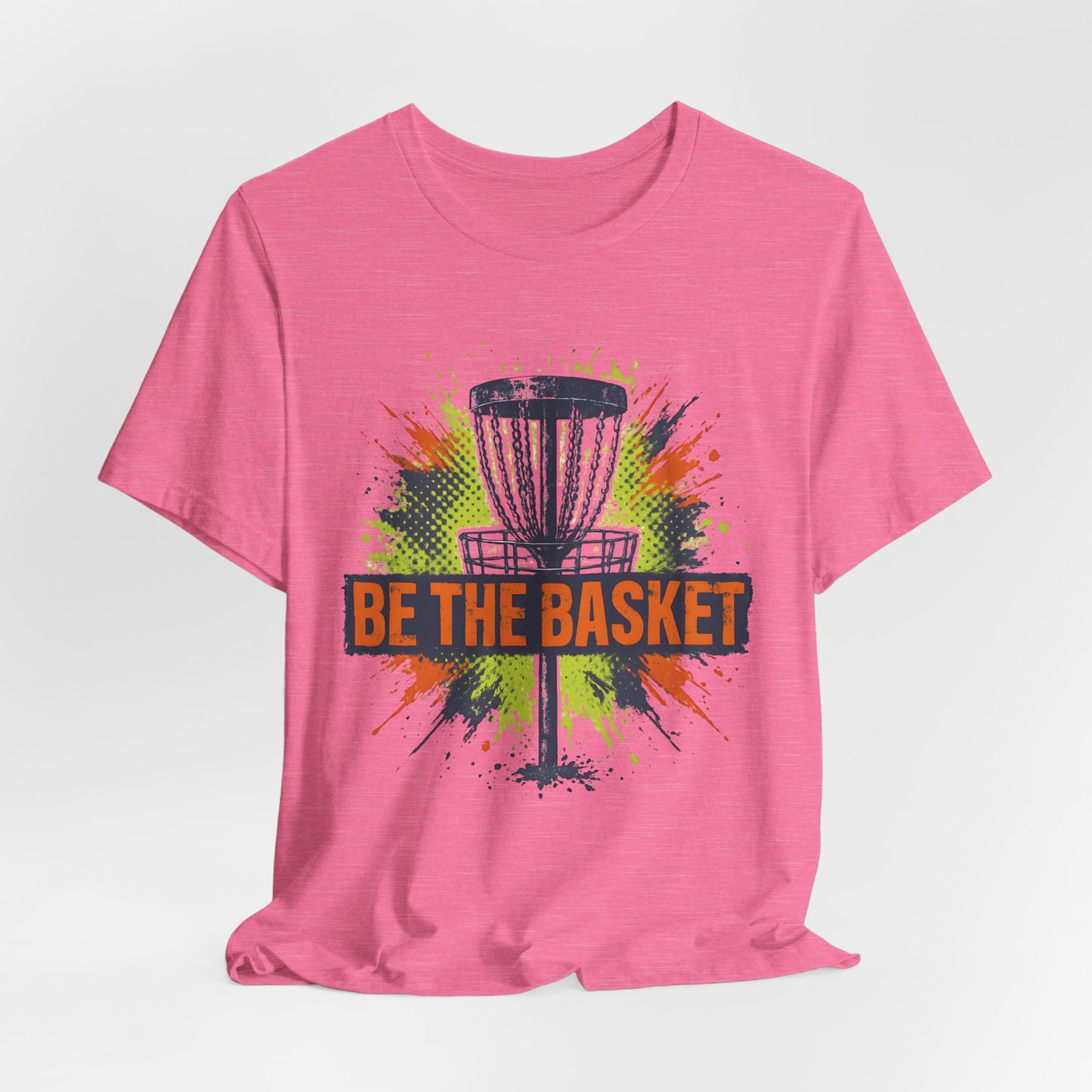 BE THE BASKET Disc Golf Basket Graffiti 7, Unisex T-Shirt