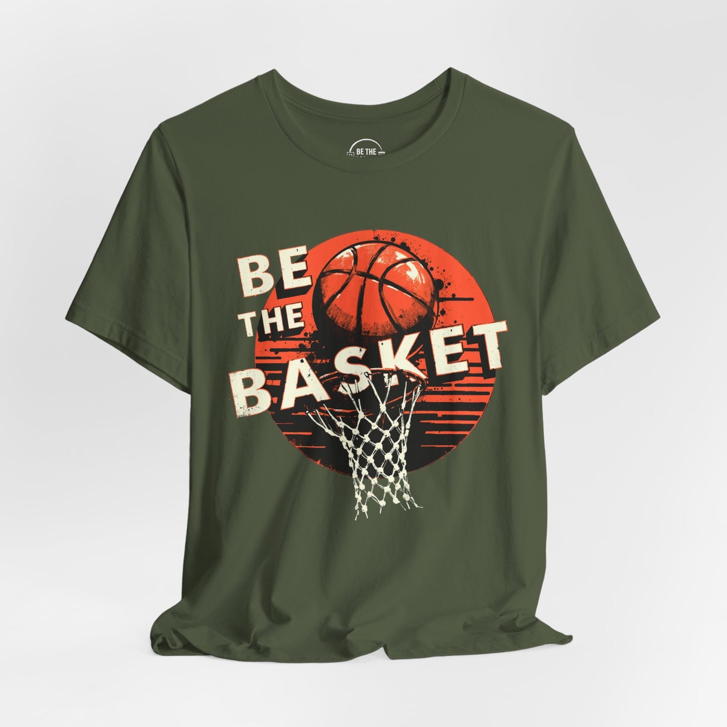 BE THE BASKET Basketball Fall Design 4, Basketball Unisex T-Shirt