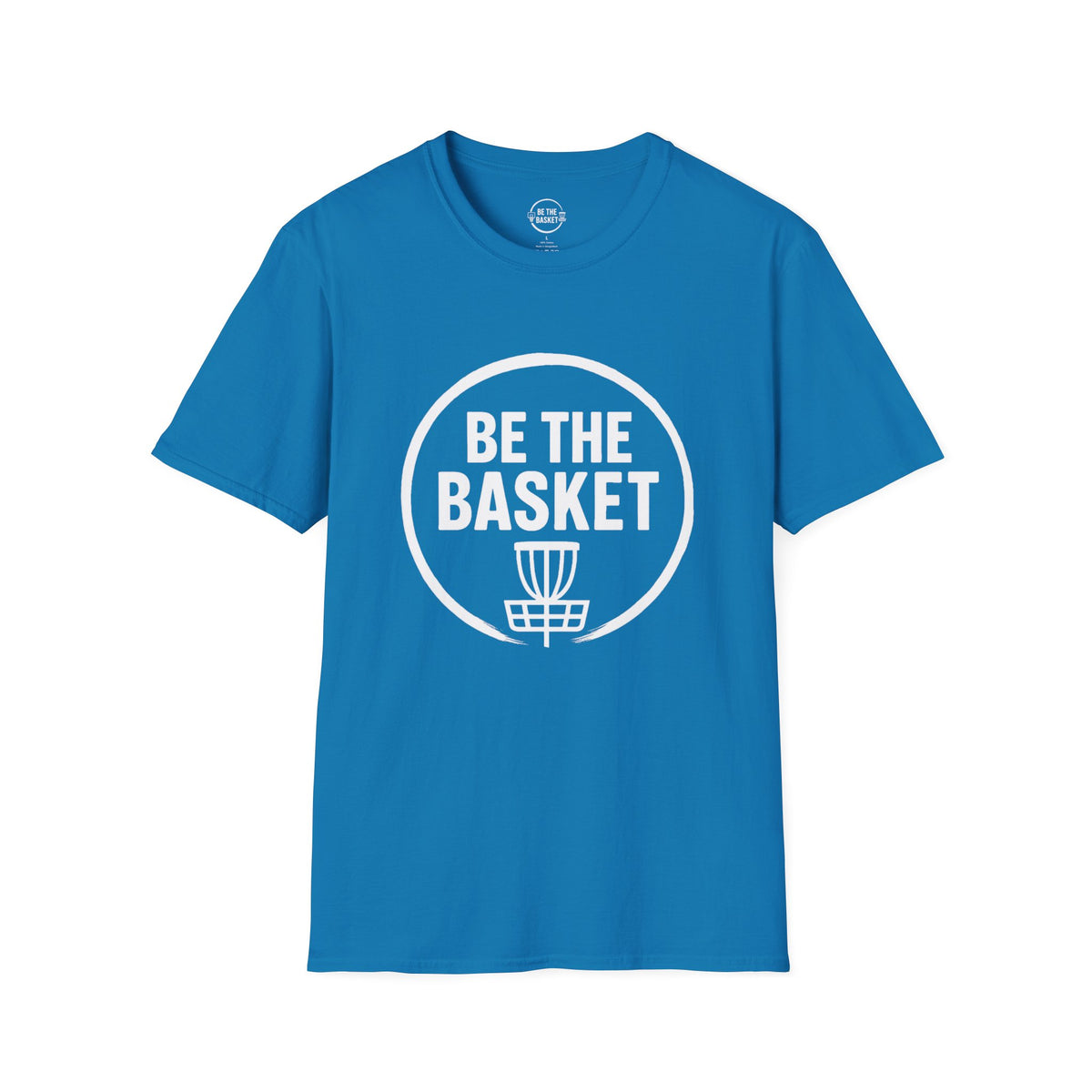 BE THE BASKET - Disc Golf Logo  - Gildan Unisex T-shirt