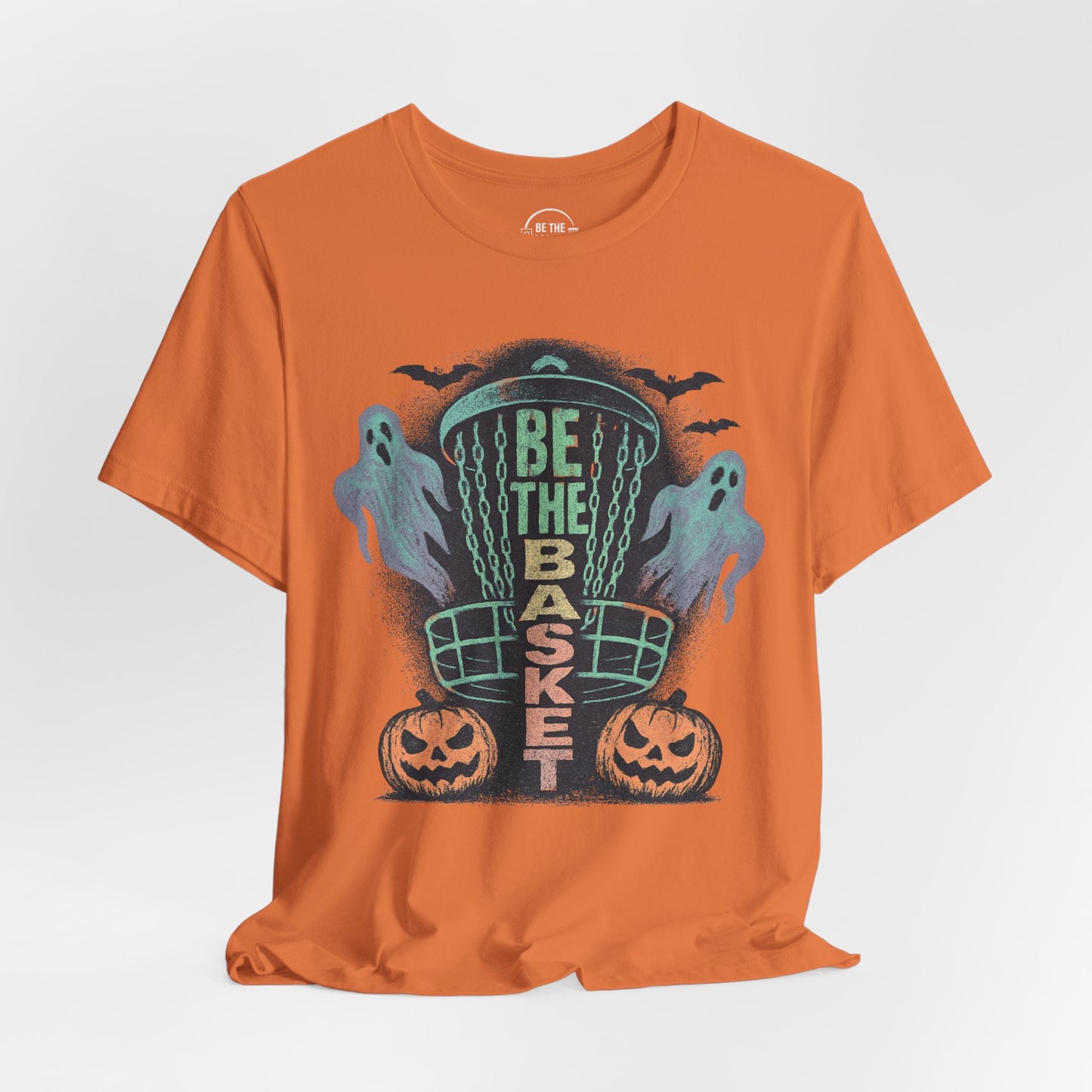 BE THE BASKET Disc Golf Halloween Design 17, Disc Golf Unisex T-Shirt