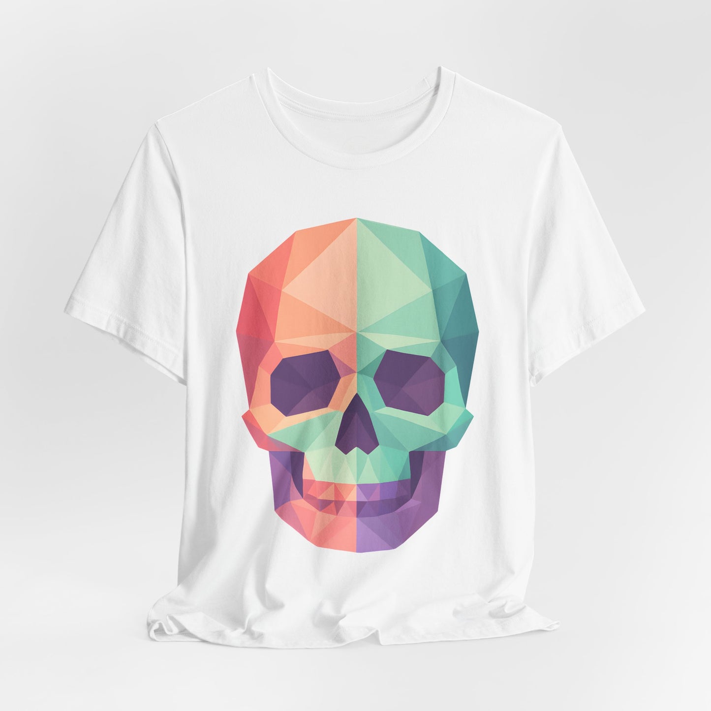 Geometric Skull Design Unisex T-Shirt