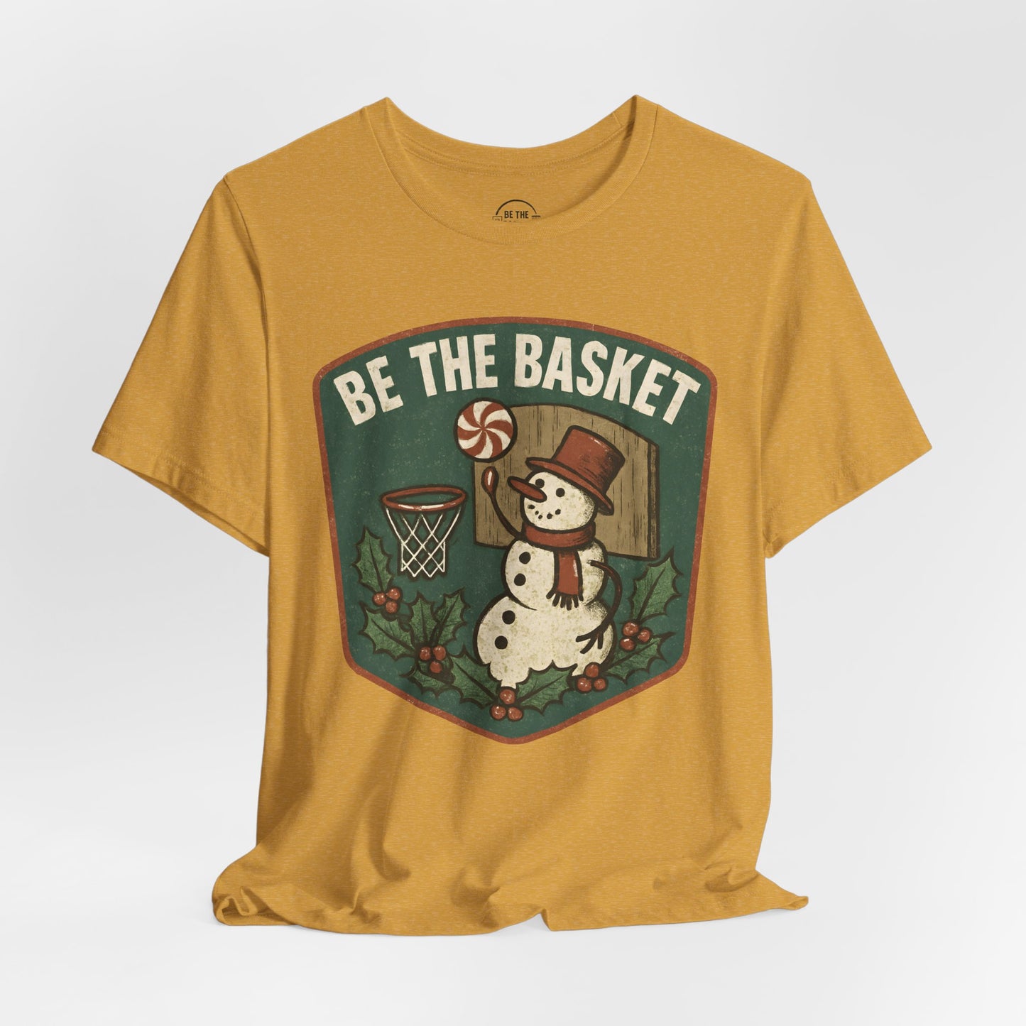 BE THE BASKET Basketball Christmas 1 - Basketball Unisex T-Shirt
