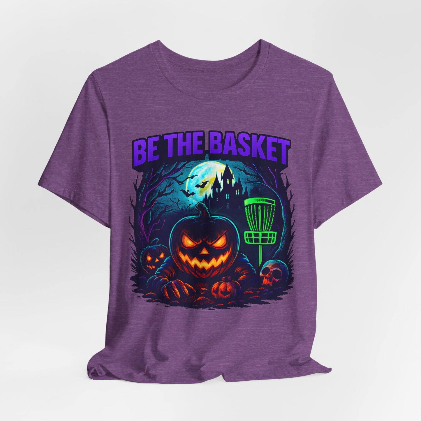 BE THE BASKET Disc Golf Halloween 4, Disc Golf Unisex T-Shirt