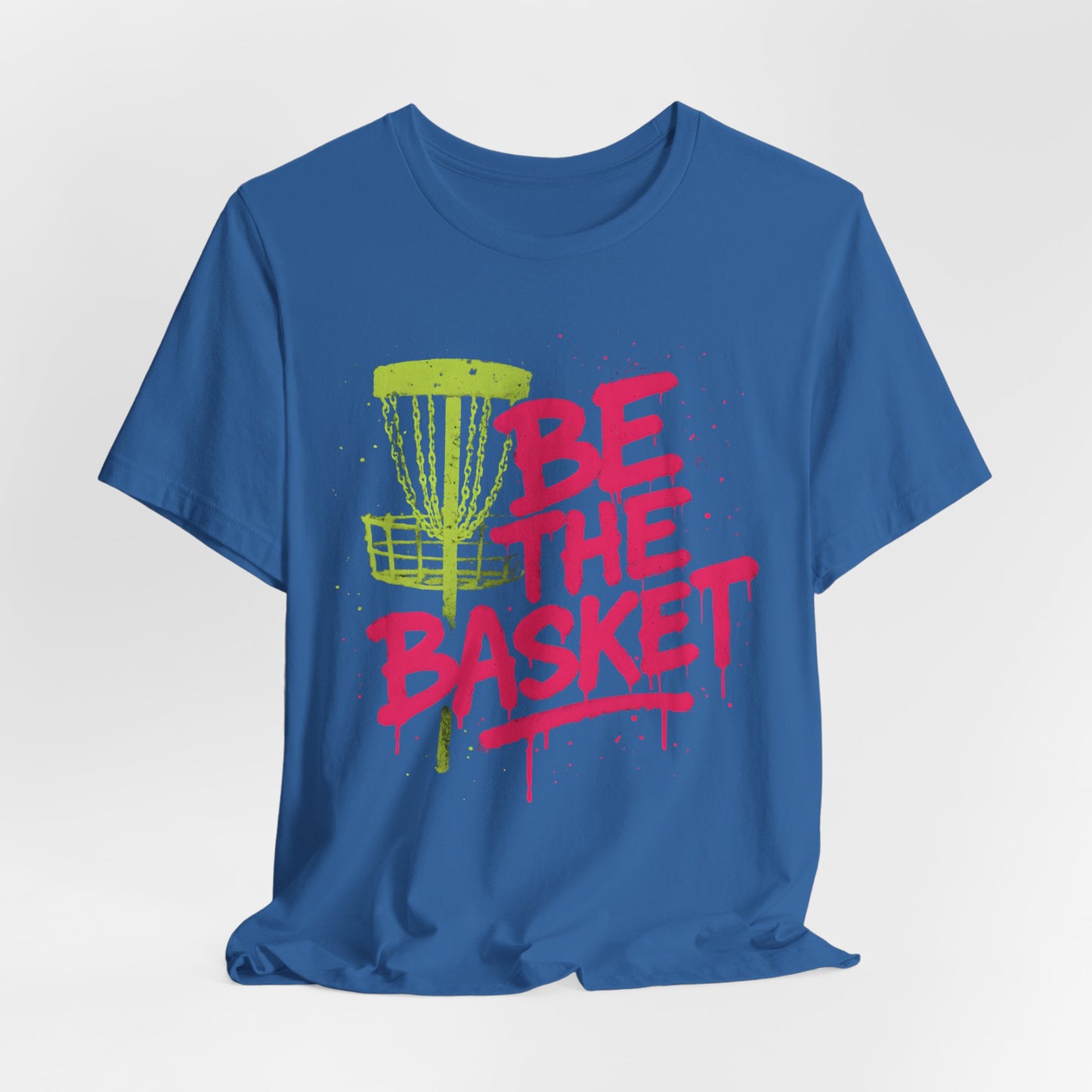 BE THE BASKET Disc Golf Basket Graffiti 5, Unisex T-Shirt
