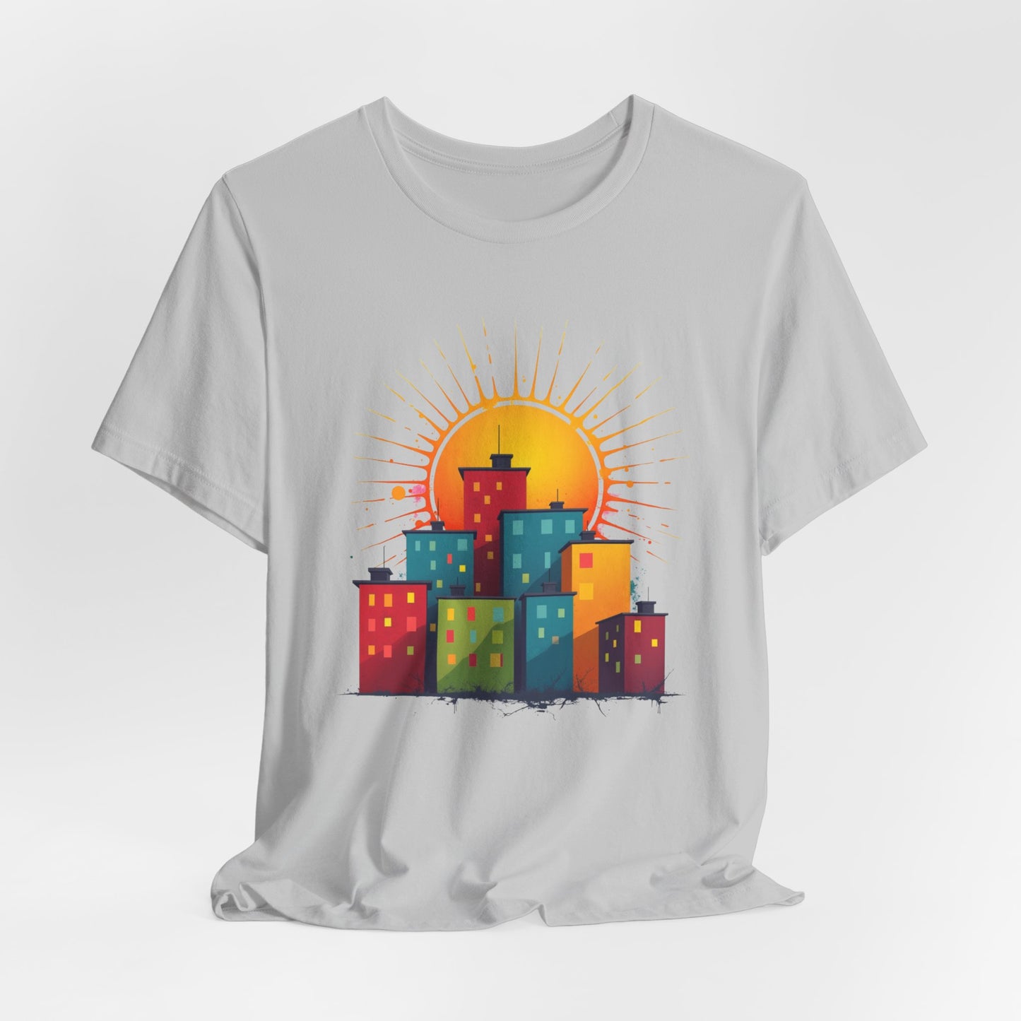 Sunny City Design Unisex T-Shirt, Happy Feel-Good Shirt