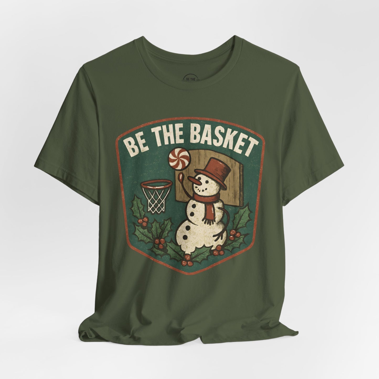 BE THE BASKET Basketball Christmas 1 - Basketball Unisex T-Shirt