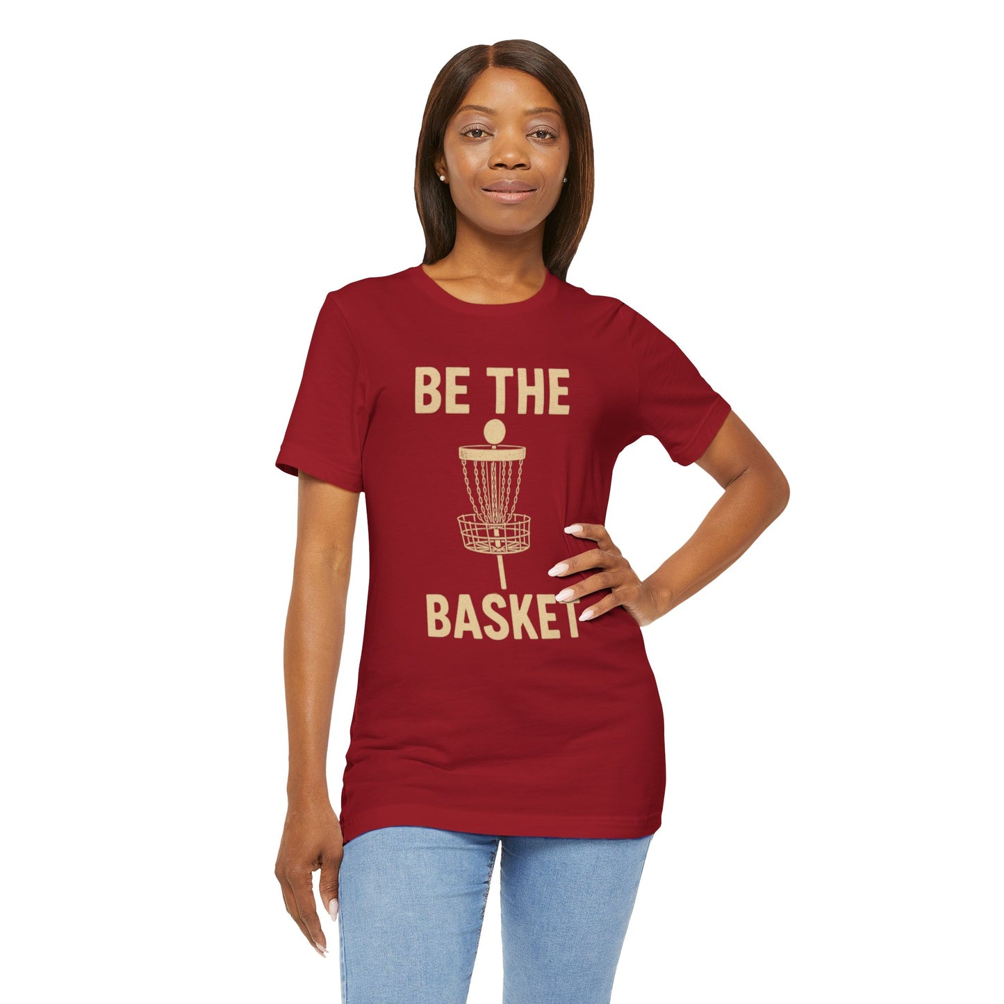 BE THE BASKET Disc Golf Basket OG 2  Unisex T-Shirt, Disc Golf Shirt