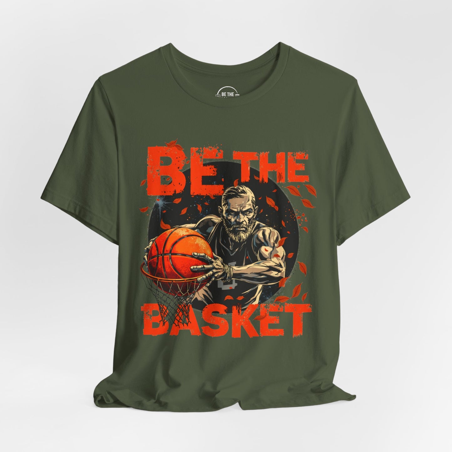 BE THE BASKET Basketball Fall Design 3, Basketball Unisex T-Shirt