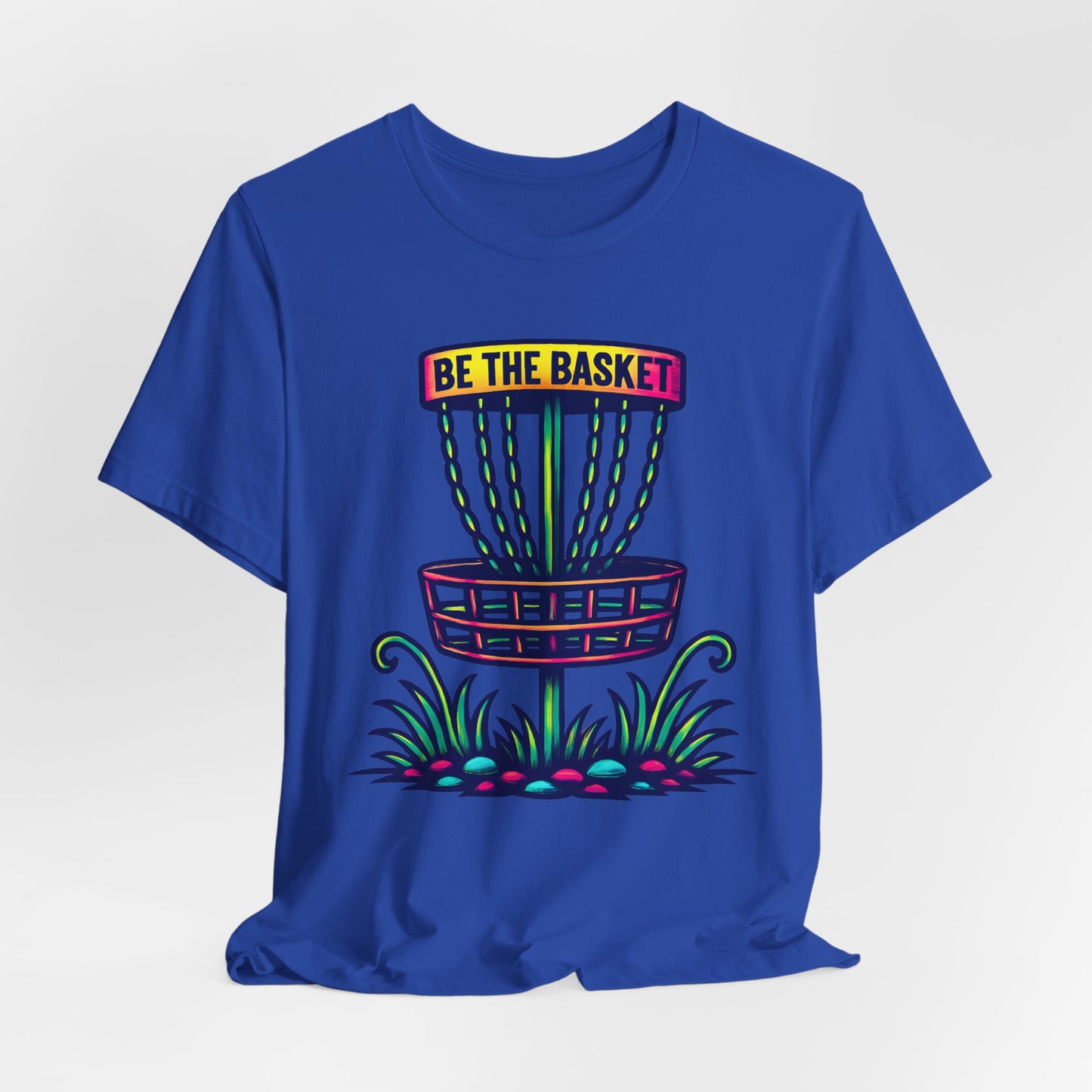 BE THE BASKET Disc Golf Basket Tatoo, Unisex T-Shirt, Disc Golf Shirt