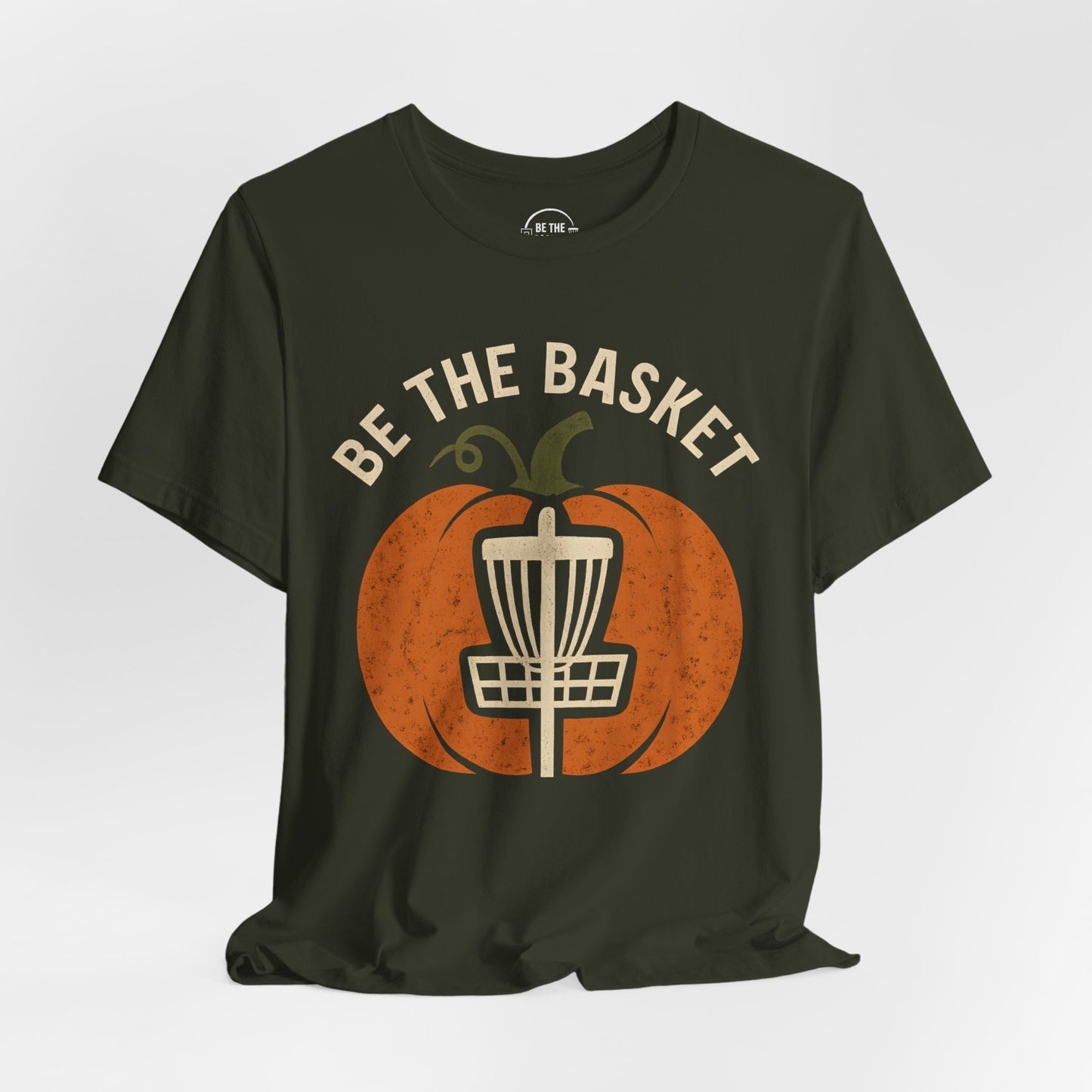 BE THE BASKET Disc Golf Pumpkin, Disc Golf Unisex T-Shirt