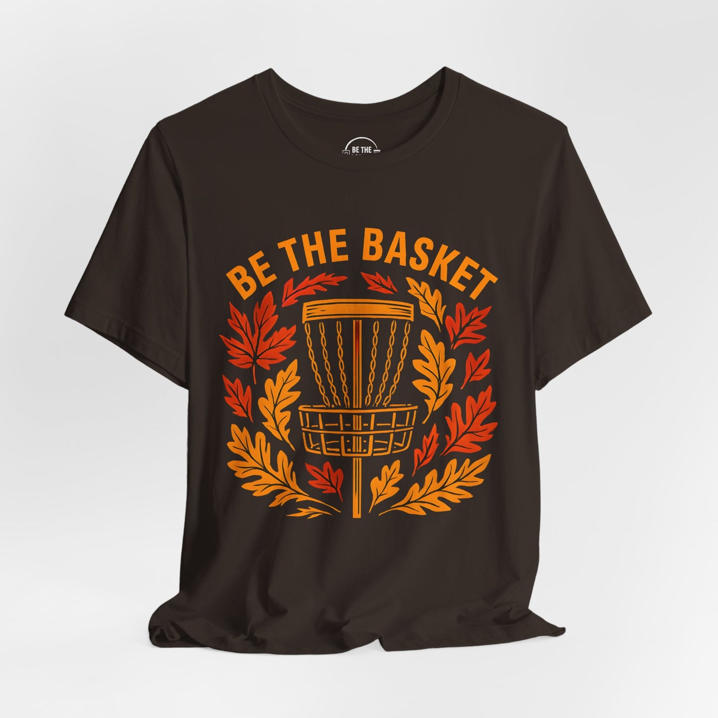 BE THE BASKET Disc Golf Fall Design 6, Disc Golf Unisex T-Shirt