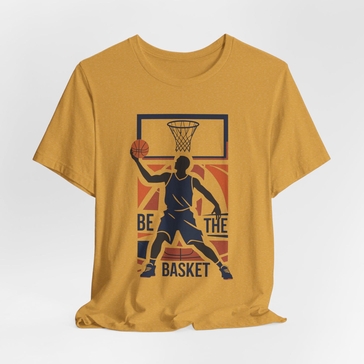 BE THE BASKET Basketball Abstract Player 1, Unisex T-Shirt