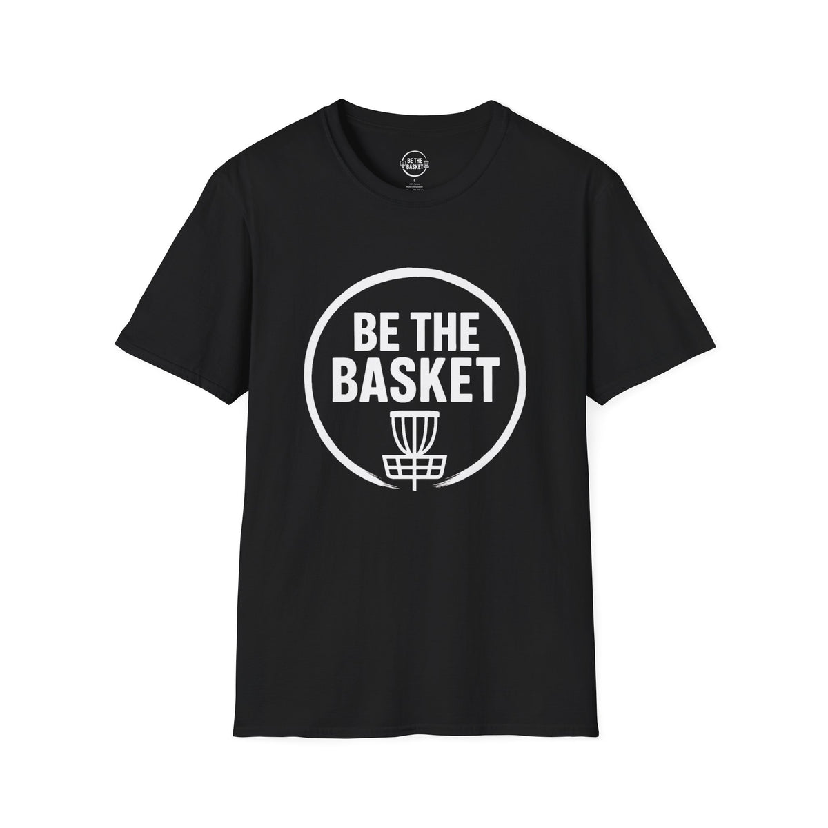 BE THE BASKET - Disc Golf Logo  - Gildan Unisex T-shirt