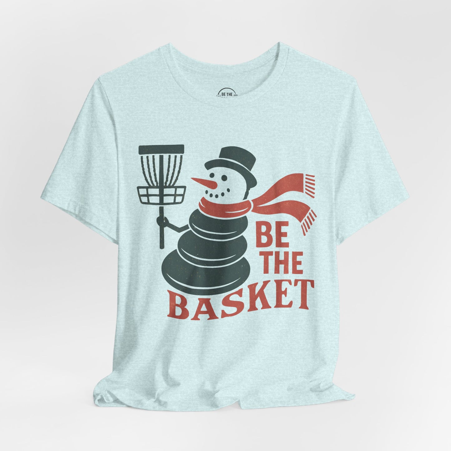 BE THE BASKET Disc Golf Christmas 4 - Disc Golf T-Shirt