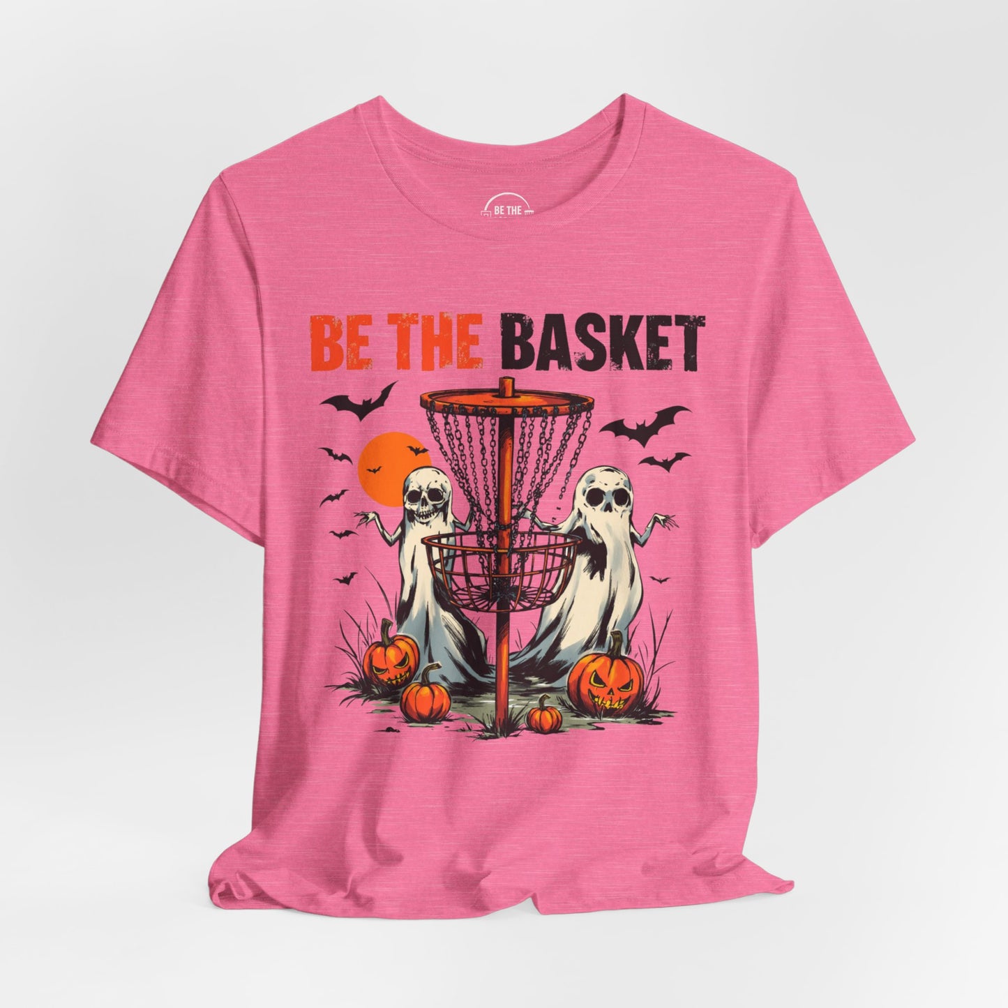 BE THE BASKET Disc Golf Halloween Design 11, Disc Golf Unisex T-Shirt