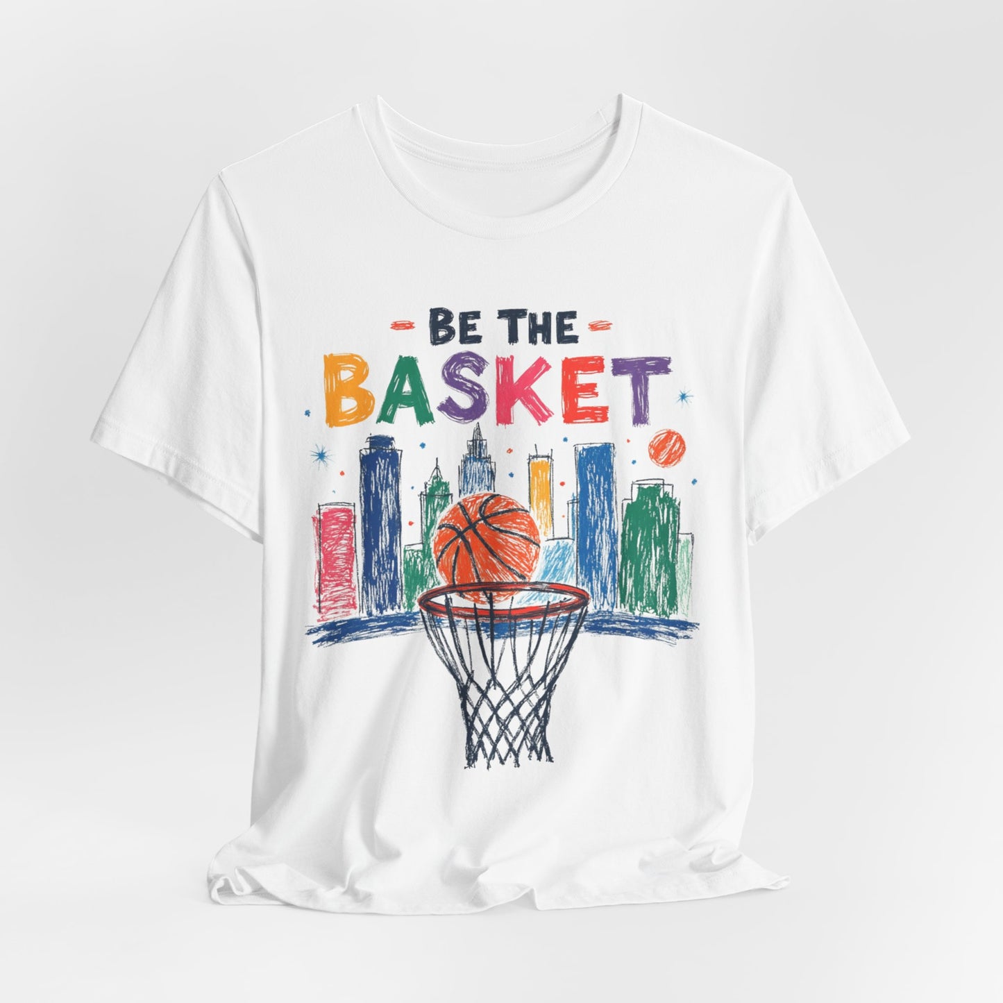 BE THE BASKET Basketball Children Charity 1, Basketball Unisex T-Shirt
