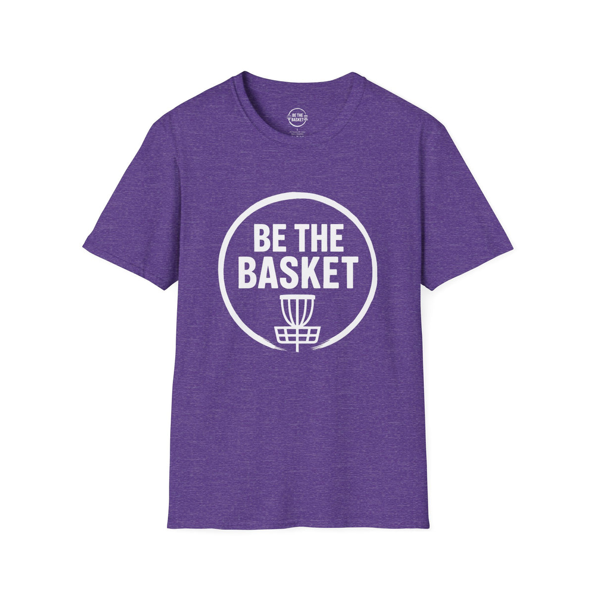 BE THE BASKET - Disc Golf Logo  - Gildan Unisex T-shirt