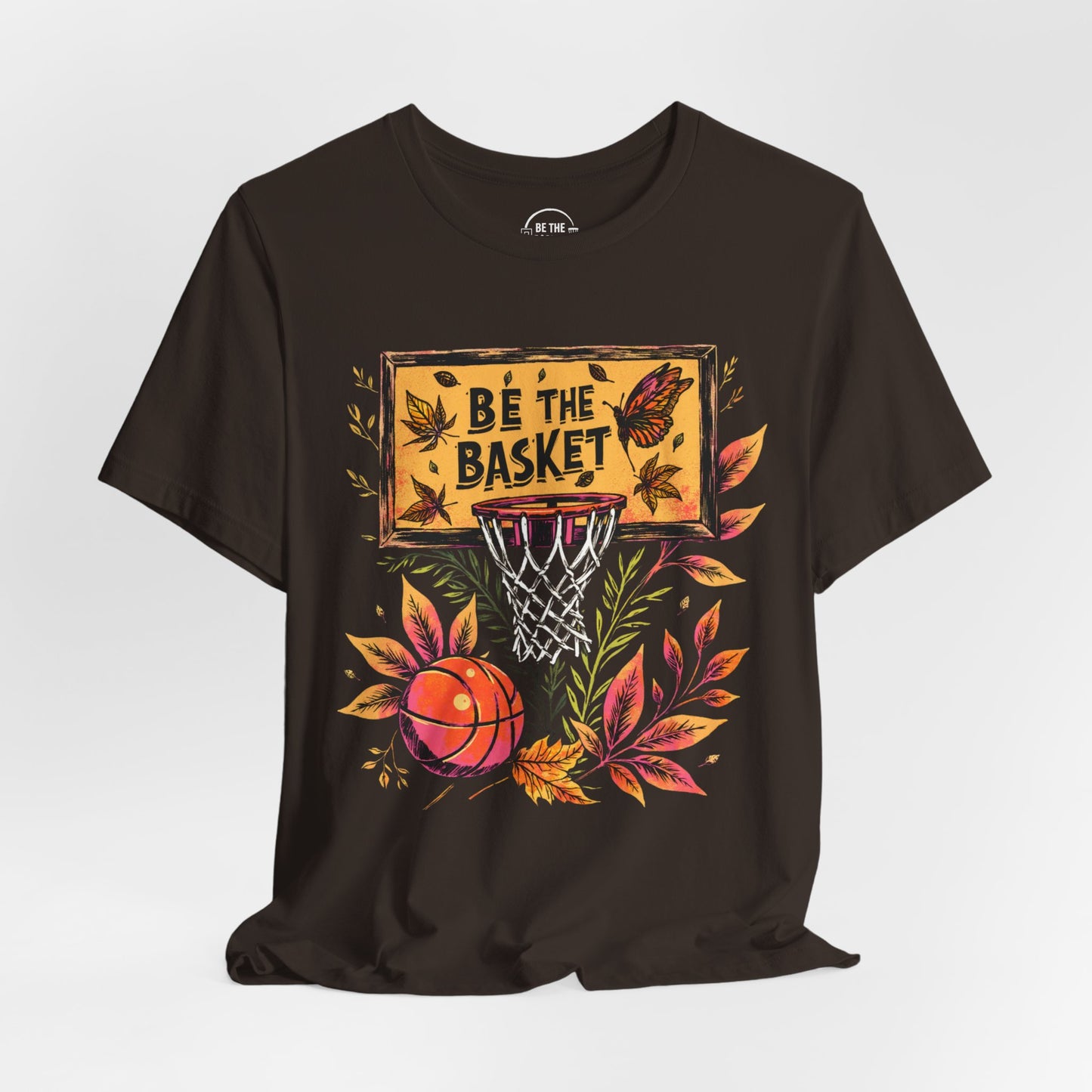 BE THE BASKET Basketball Fall Design 6, Basketball Unisex T-Shirt