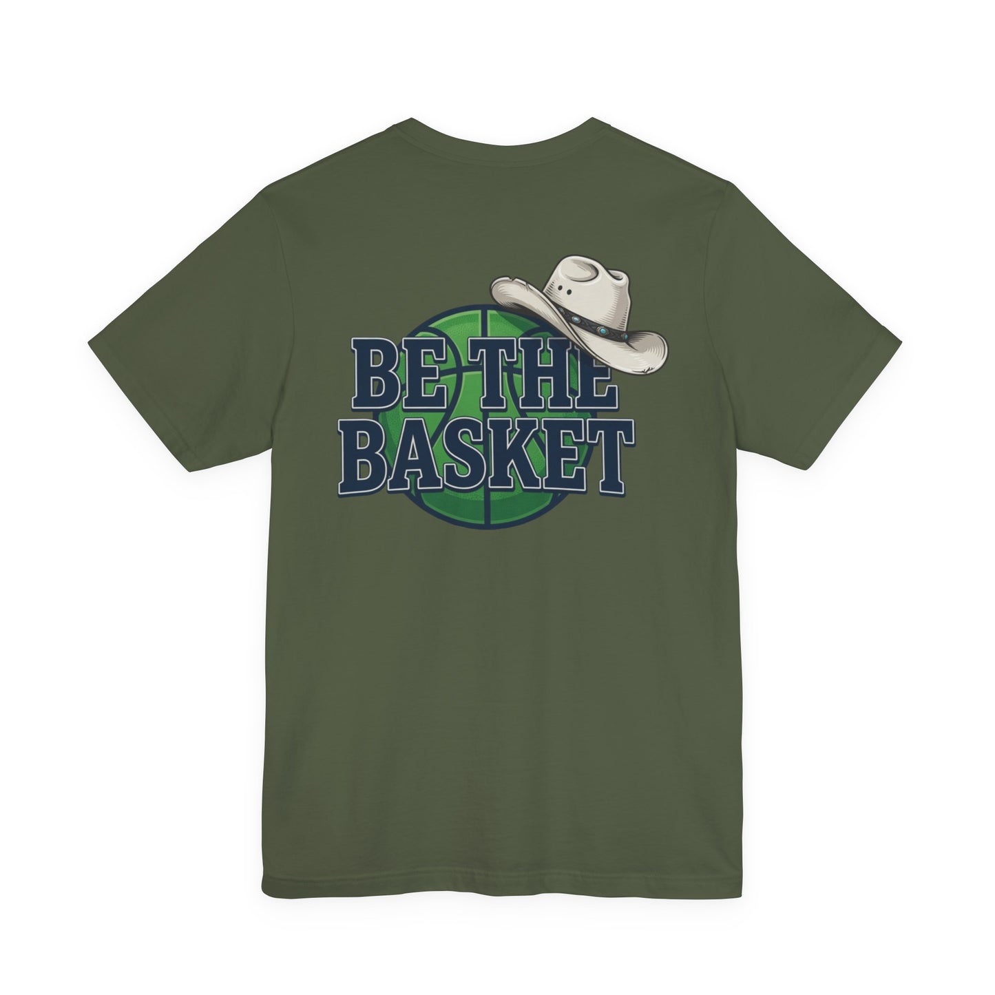 BE THE BASKET Basketball 80's DM - Unisex Basketball T-Shirt