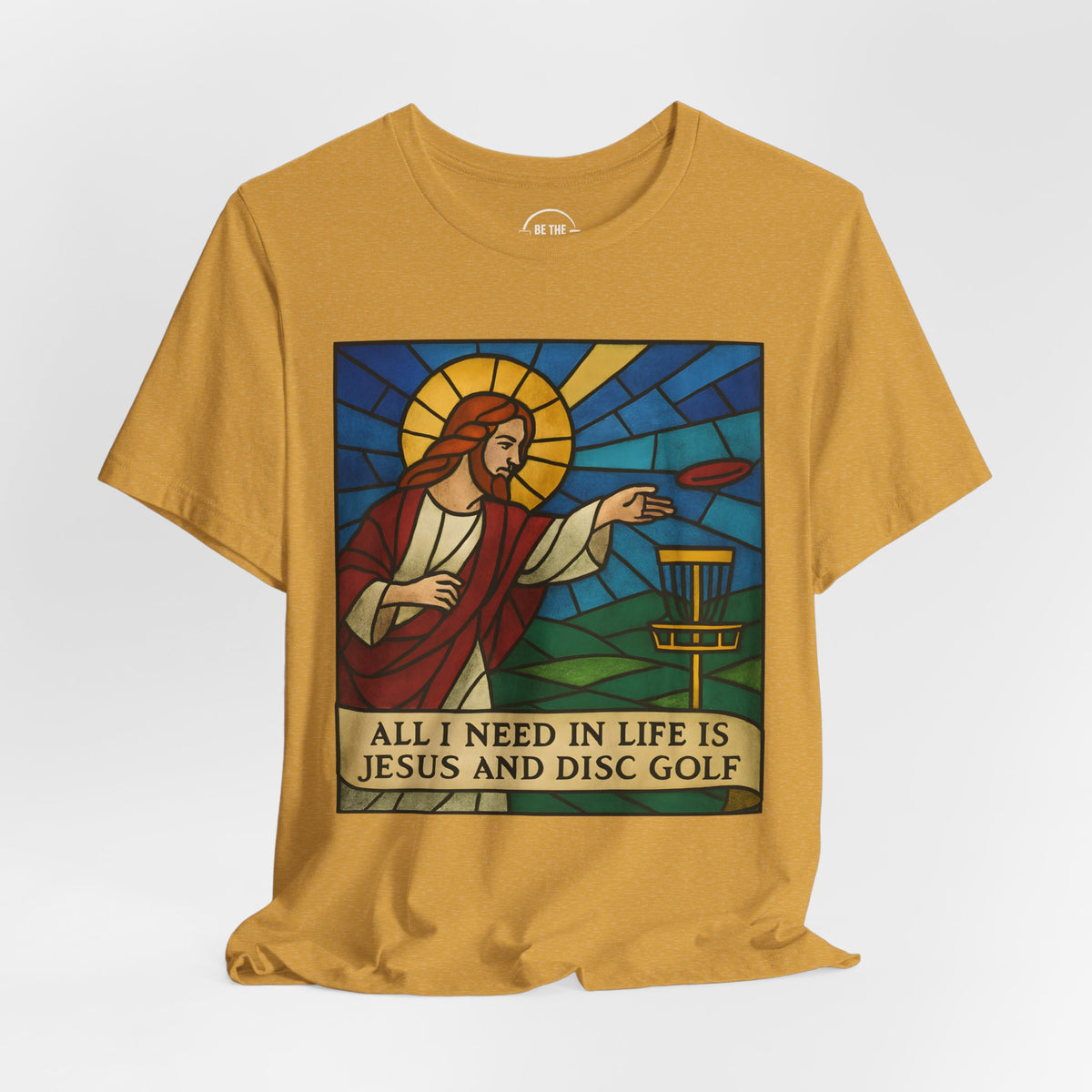 Disc Golf Jesus Design 2 , Unisex T-Shirt